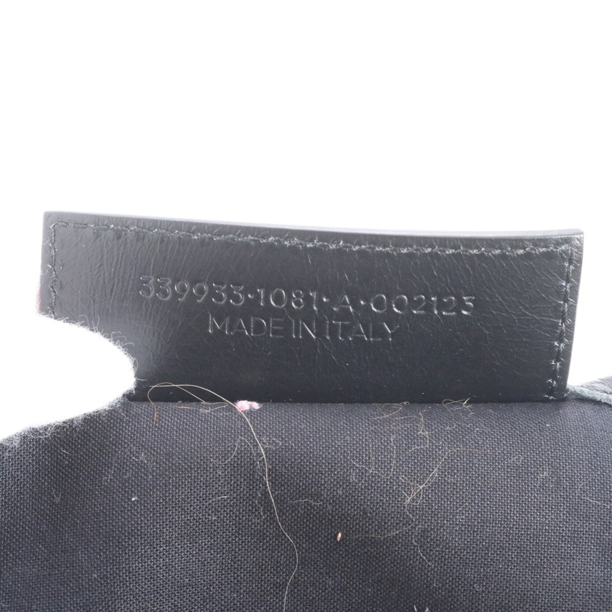 Balenciaga Black White Canvas Leather Handbag Pouch Tote Bag (Pre-Owned)