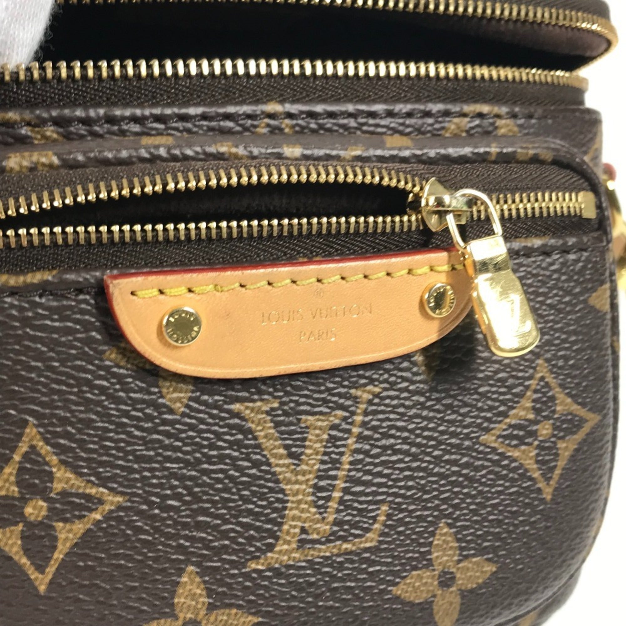 Louis Vuitton Brown Monogram Monogram Pochette Shoulder Bag Sling Bag (Pre-Owned)
