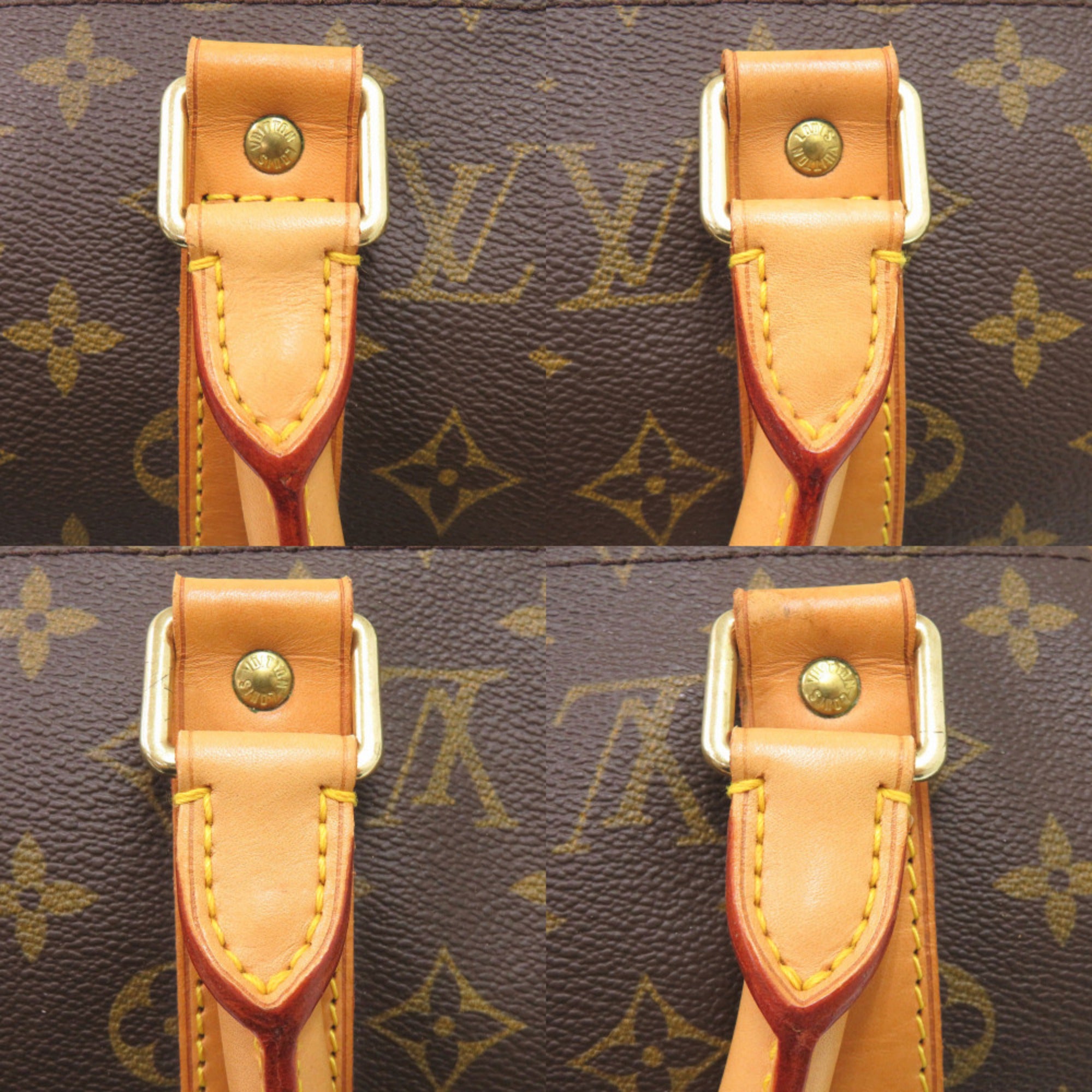 Louis Vuitton Monogram Brown Monogram Canvas Boston Bag (Pre-Owned)