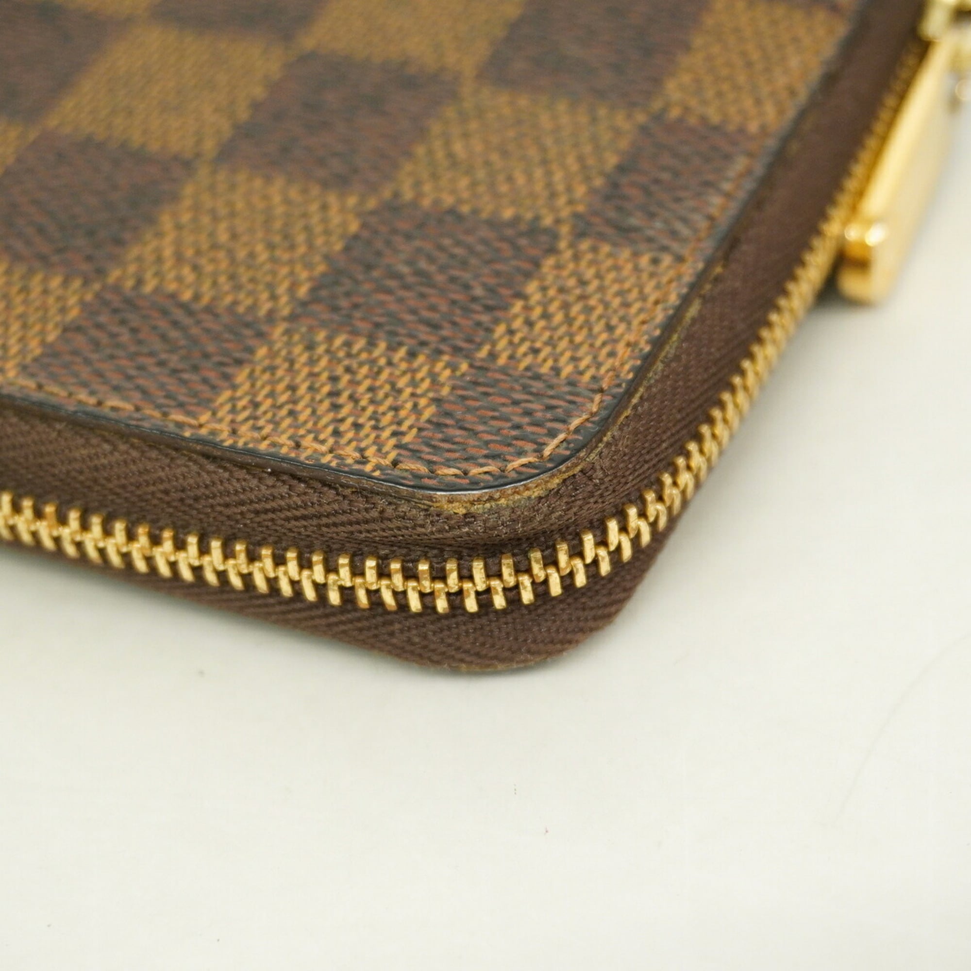 Louis Vuitton Ebene Coin Purse/Coin Case (Pre-Owned)