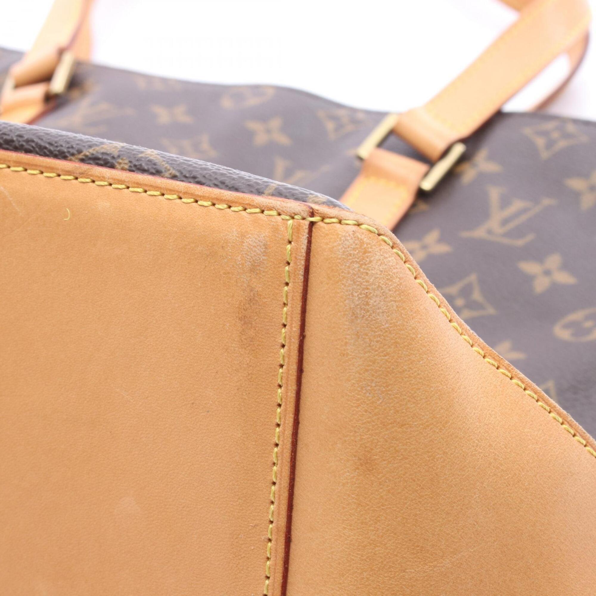 Louis Vuitton Brown Coated Canvas Pvc Leather Monogram Handbag Tote Bag (Pre-Owned)
