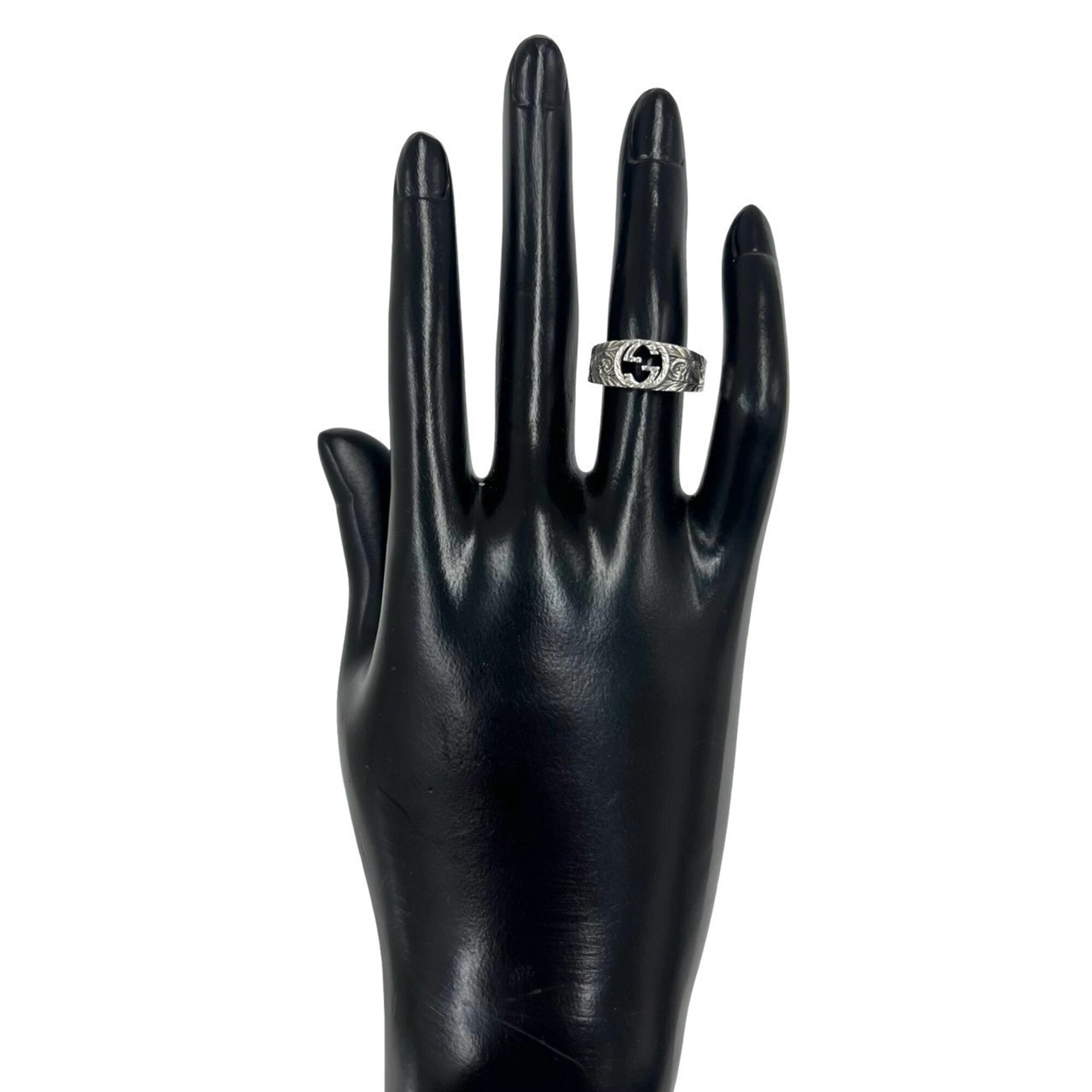 Gucci Silver Silver 925 Band Ring (Pre-Owned)