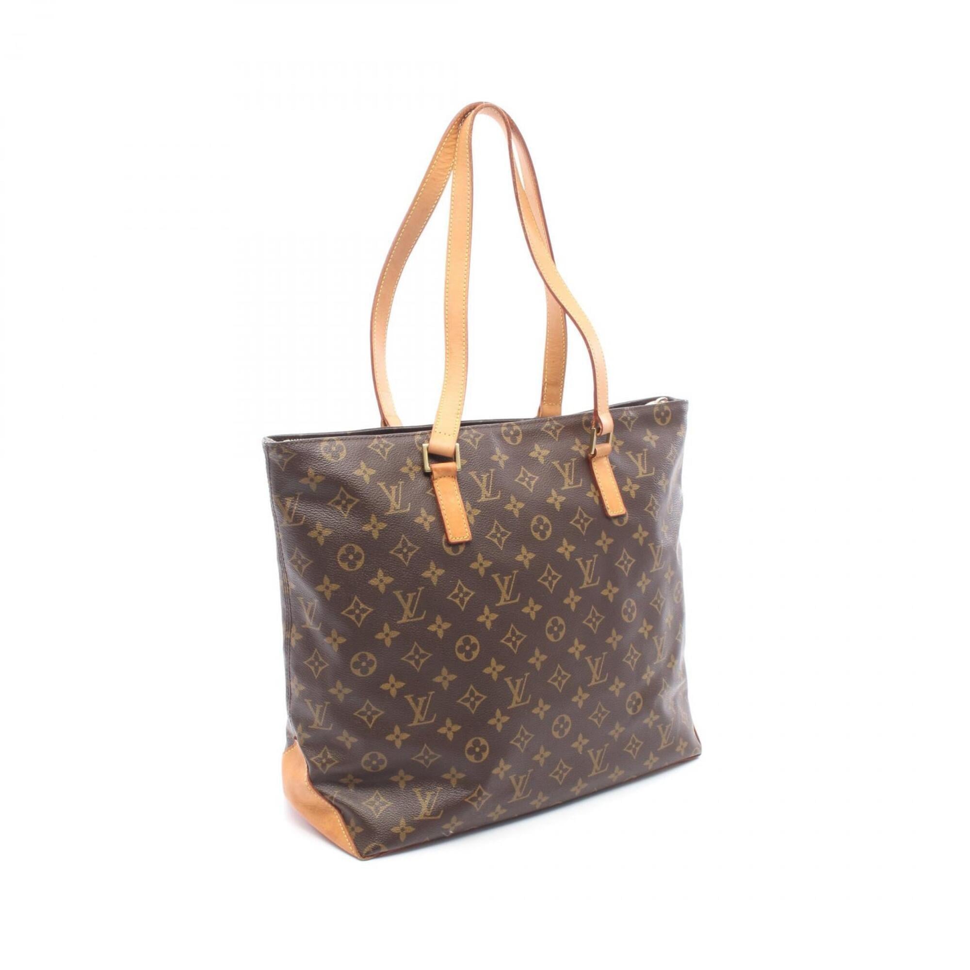 Louis Vuitton Brown Monogram Monogram Leather Handbag Tote Bag (Pre-Owned)