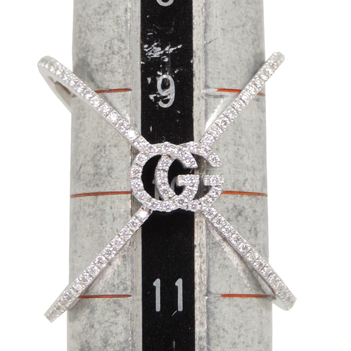 Gucci White Gold (18K) Band Ring (Pre-Owned)