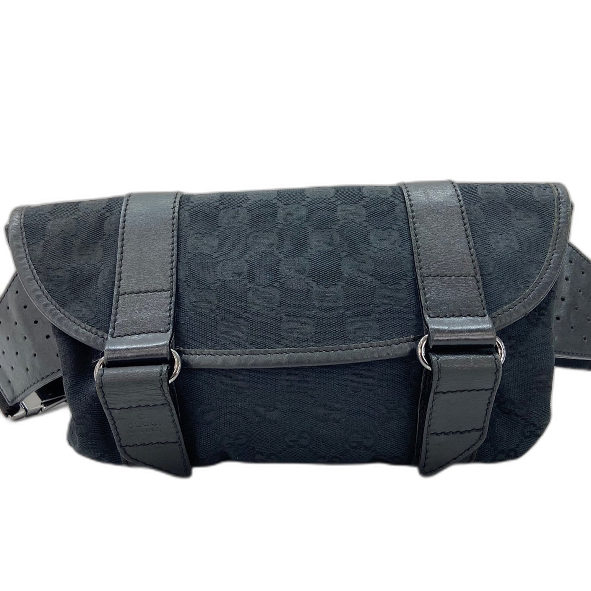 Gucci Black Fanny Pack (Pre-Owned)