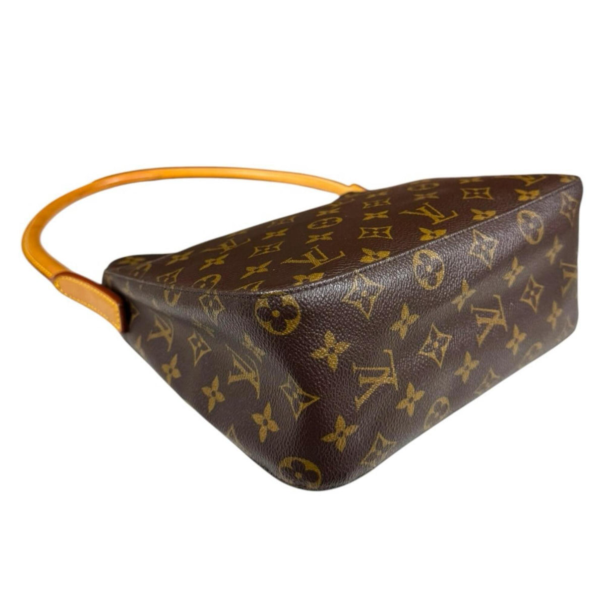 Louis Vuitton Brown Monogram Canvas Shoulder Bag (Pre-Owned)