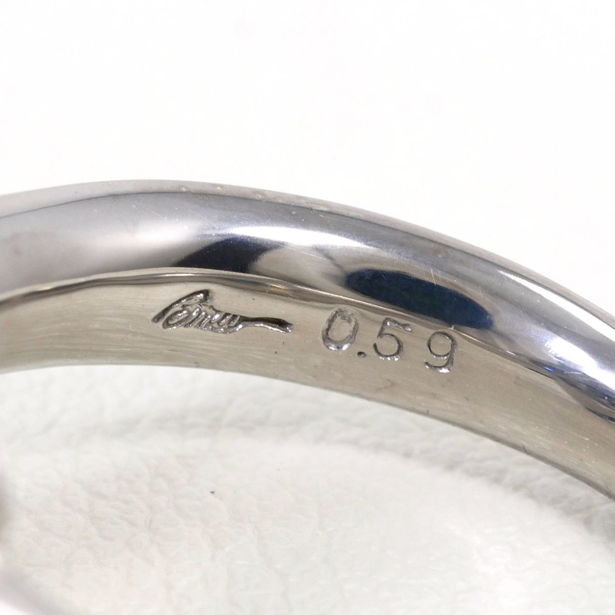 Unbranded Black White Gold White Gold (18K) Band Ring (Pre-Owned)