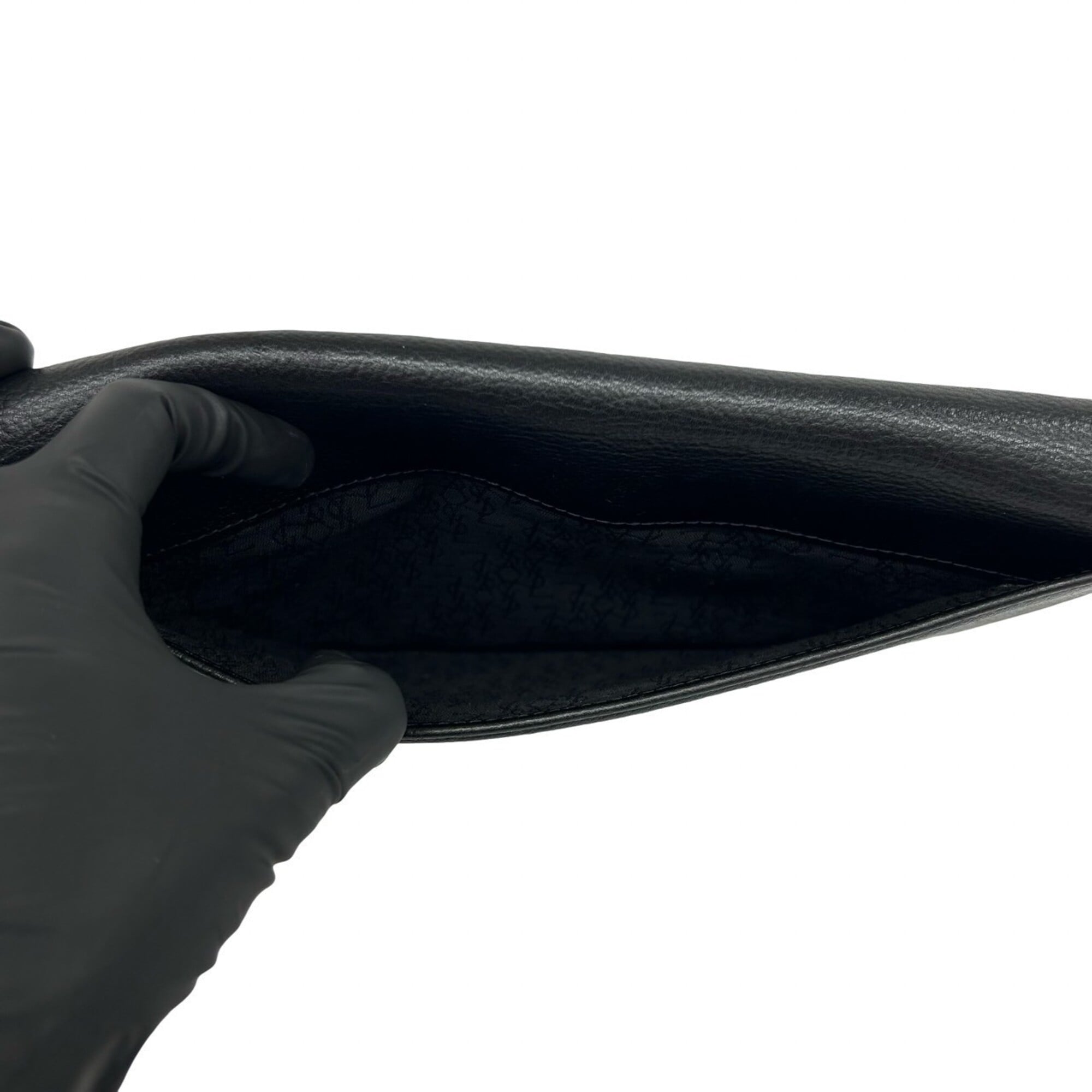 Yves Saint Laurent Black Leather Shoulder Bag (Pre-Owned)