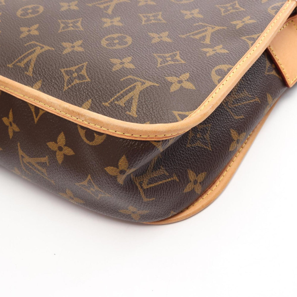 Louis Vuitton Brown Monogram Monogram Leather Handbag Shoulder Bag (Pre-Owned)