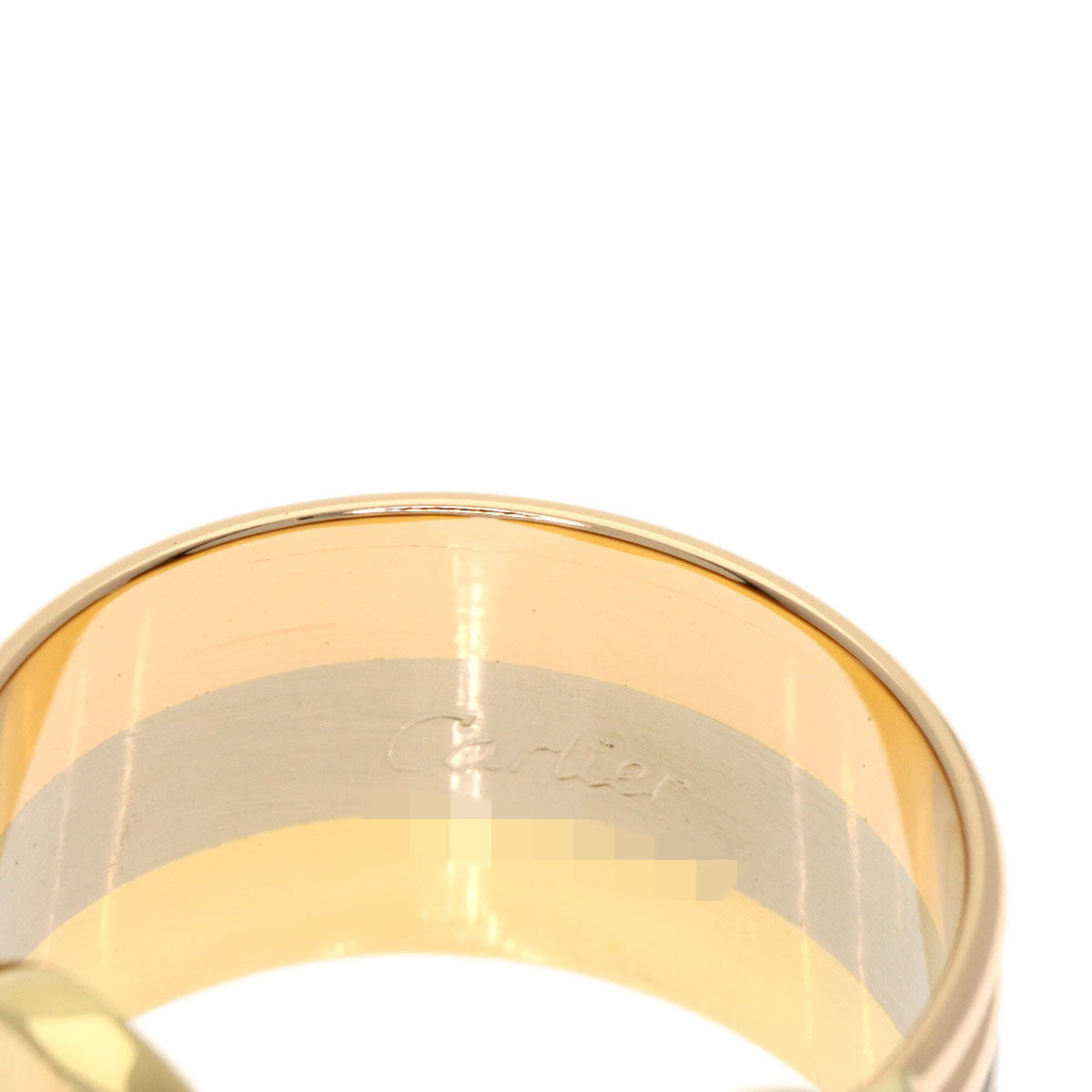 Cartier Yellow Gold (18K) Pink Gold (18K) White Gold (18K) Band Ring (Pre-Owned)