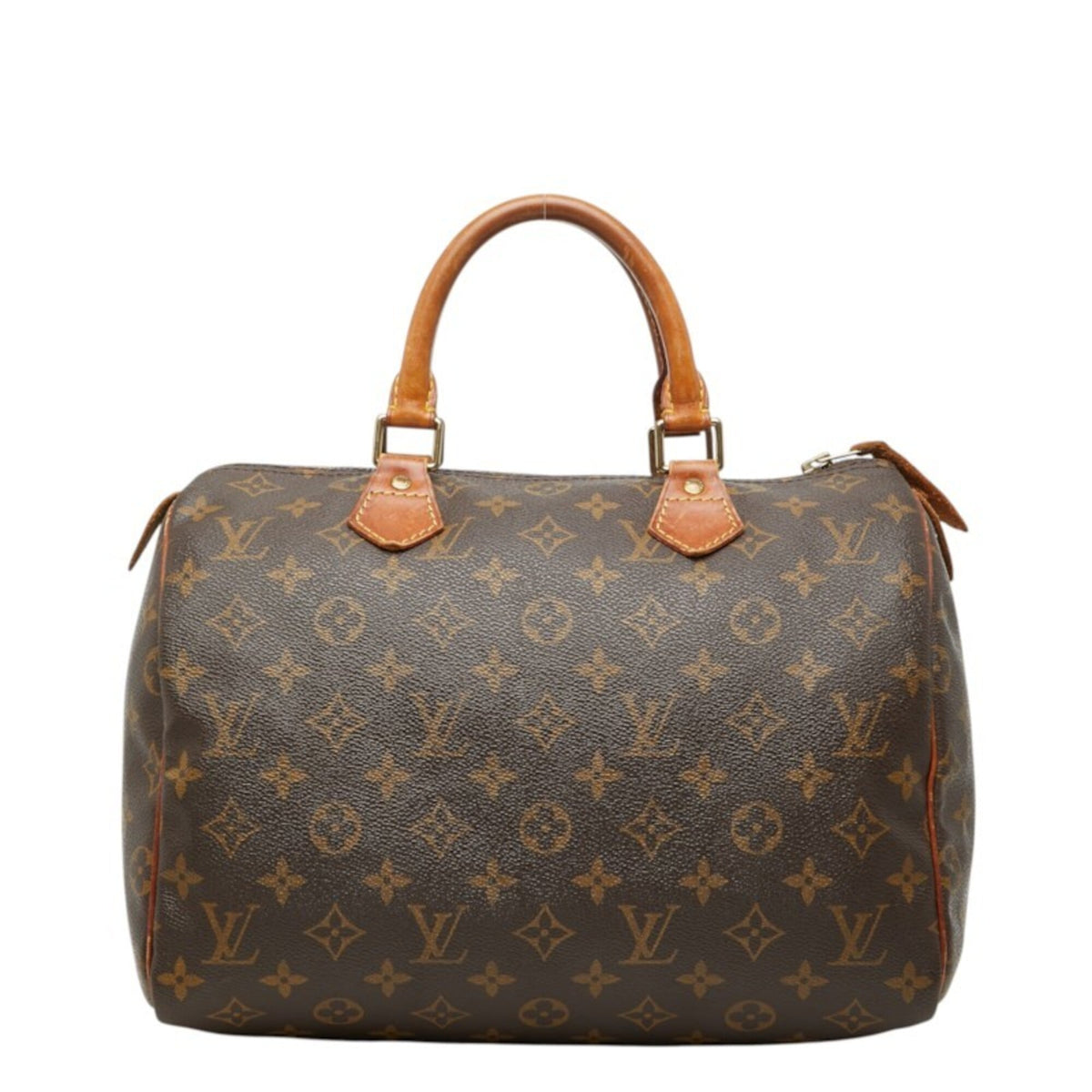 Louis Vuitton Brown Monogram Pvc Leather Boston Bag Handbag (Pre-Owned)