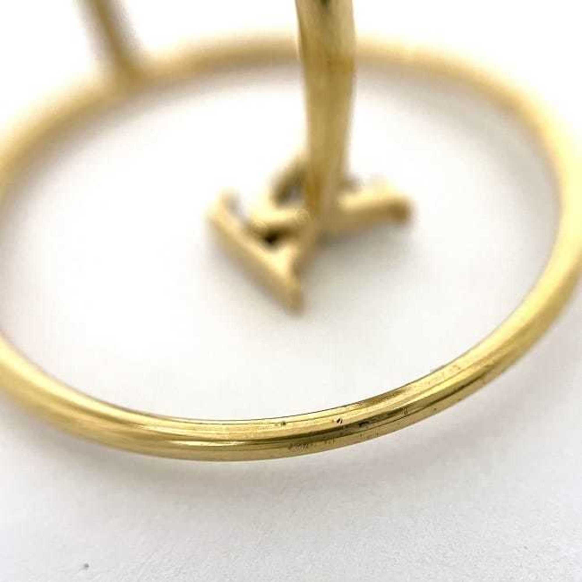 Louis Vuitton Gold Plating Band Ring (Pre-Owned)
