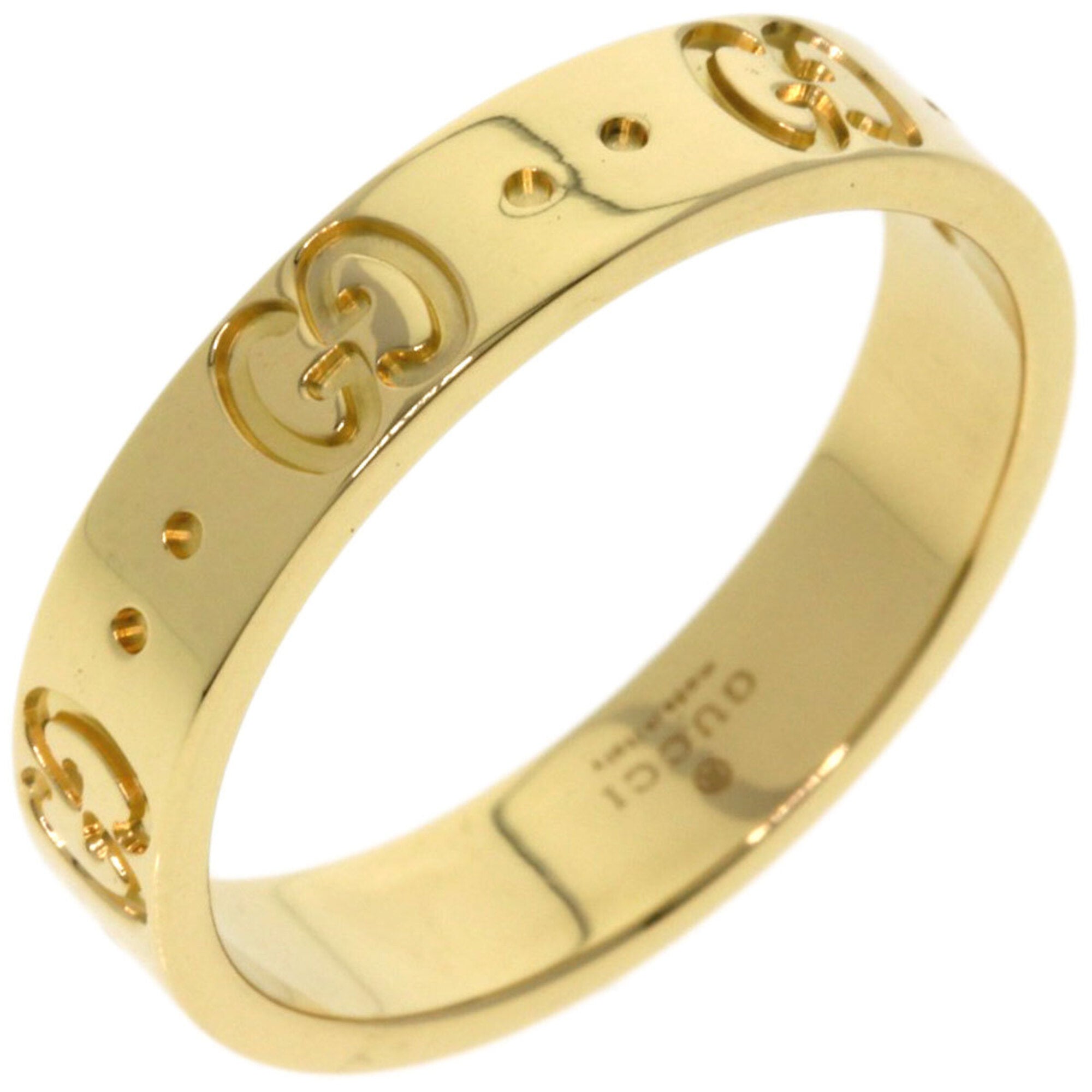 Gucci Yellow Gold (18K) Band Ring (Pre-Owned)