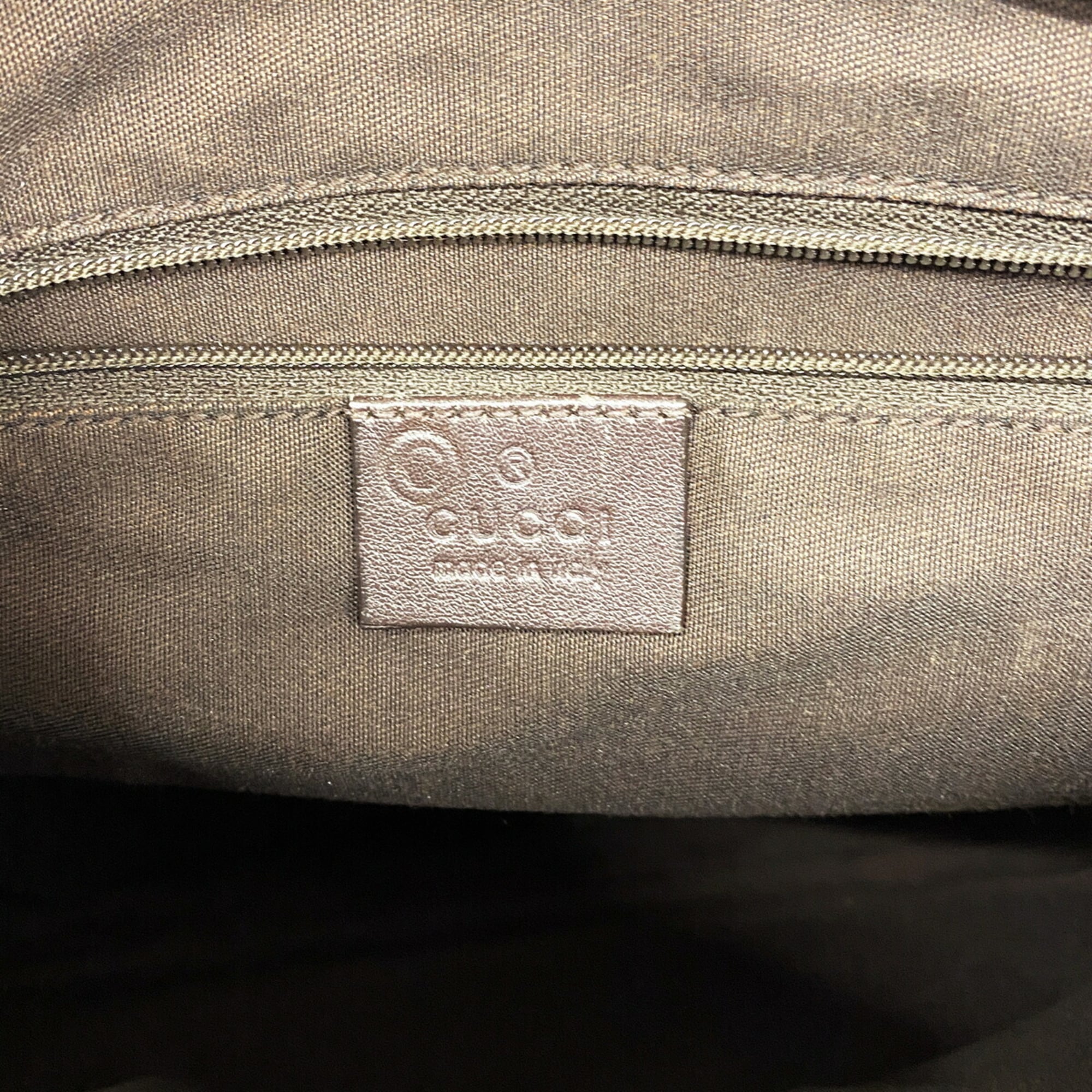 Gucci Brown Pvc Shoulder Bag (Pre-Owned)