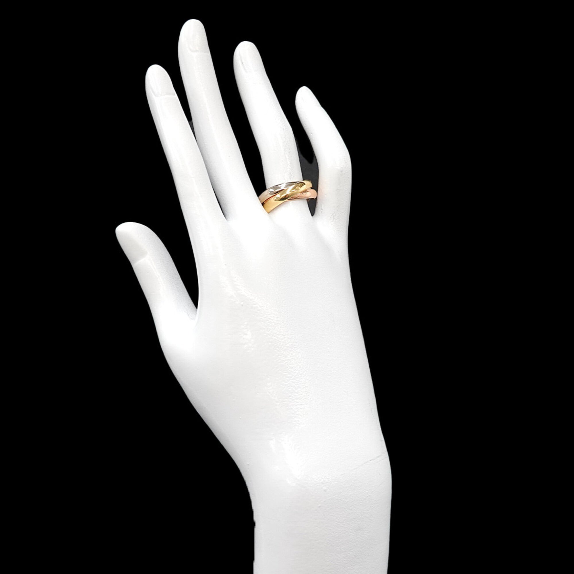 Cartier Yellow Gold (18K) Pink Gold (18K) White Gold (18K) Band Ring (Pre-Owned)