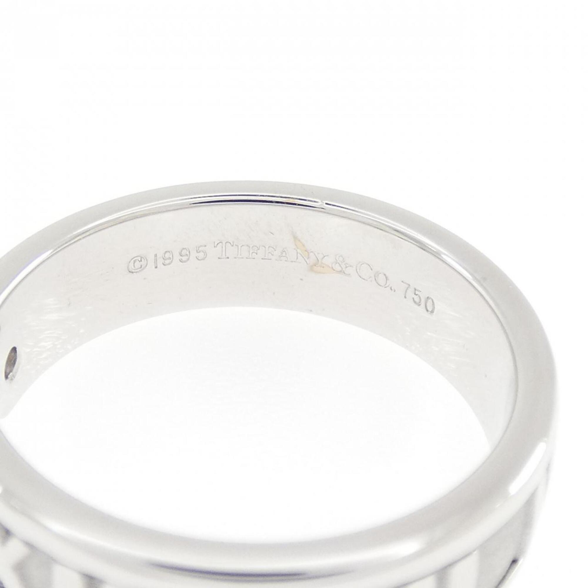 Tiffany White Gold (18K) Band Ring (Pre-Owned)