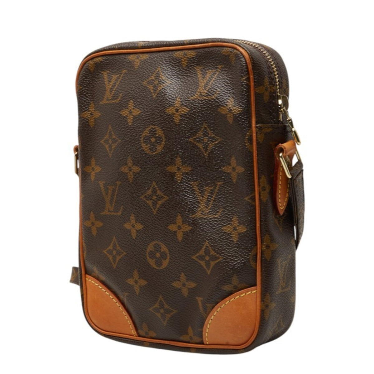 Louis Vuitton Monogram Brown Pvc Leather Shoulder Bag (Pre-Owned)