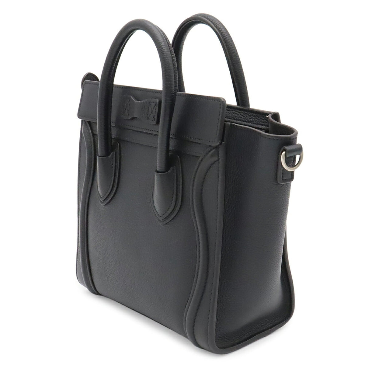 Celine Black Leather Handbag (Pre-Owned)