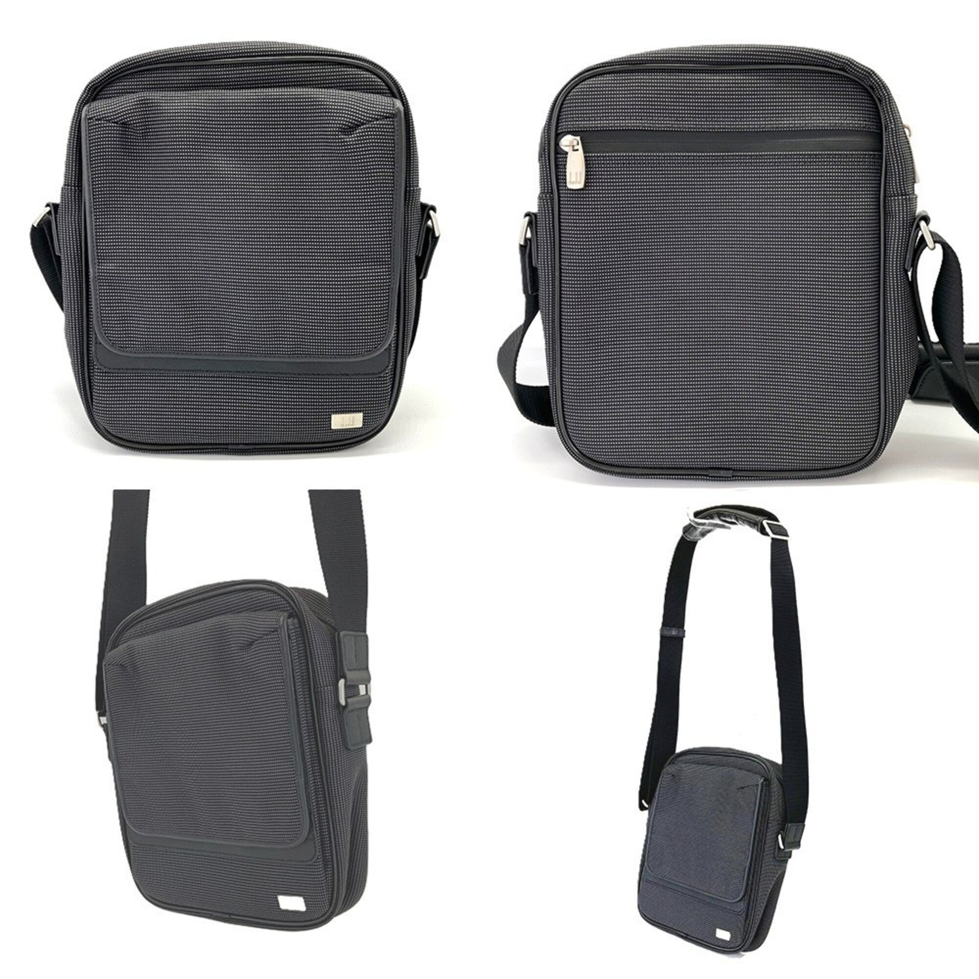 Dunhill Black Nylon Shoulder Bag (Pre-Owned)