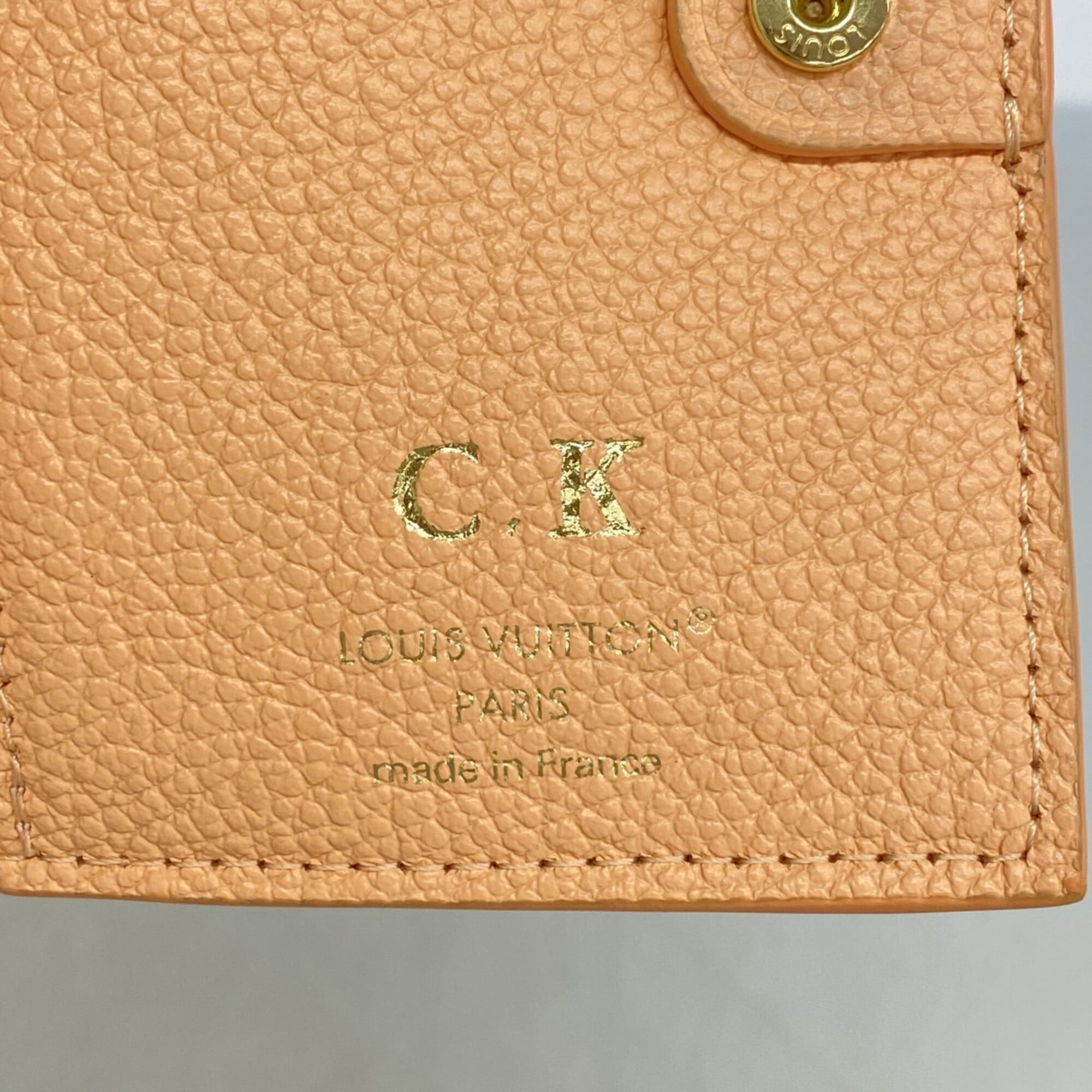 Louis Vuitton Peach Wallet (Bi-Fold) (Pre-Owned)