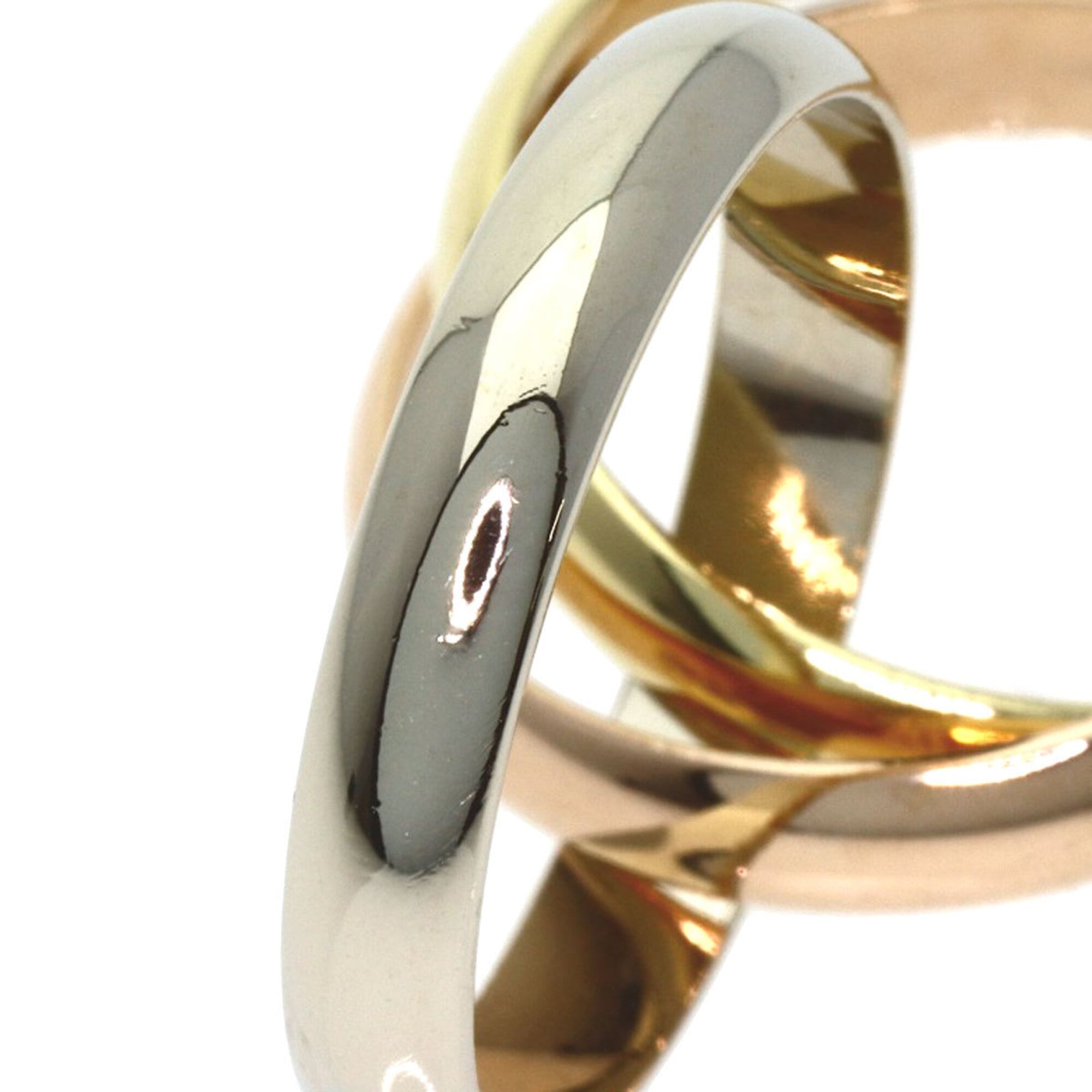 Cartier Yellow Gold (18K) Pink Gold (18K) White Gold (18K) Band Ring (Pre-Owned)
