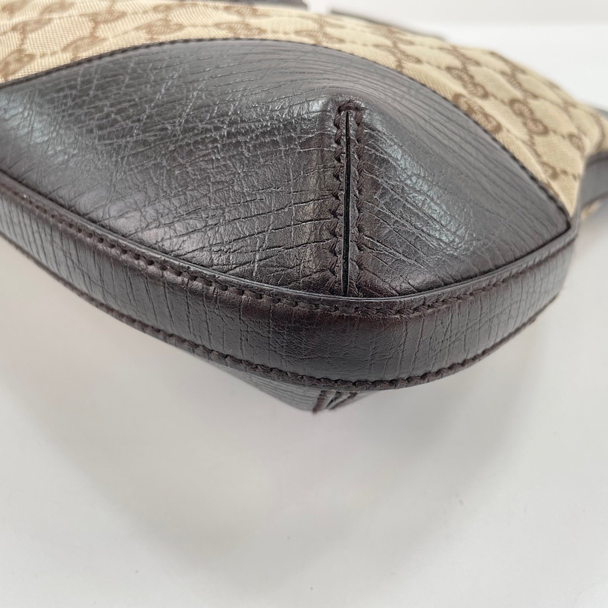 Gucci Horsebit Brown Shoulder Bag (Pre-Owned)