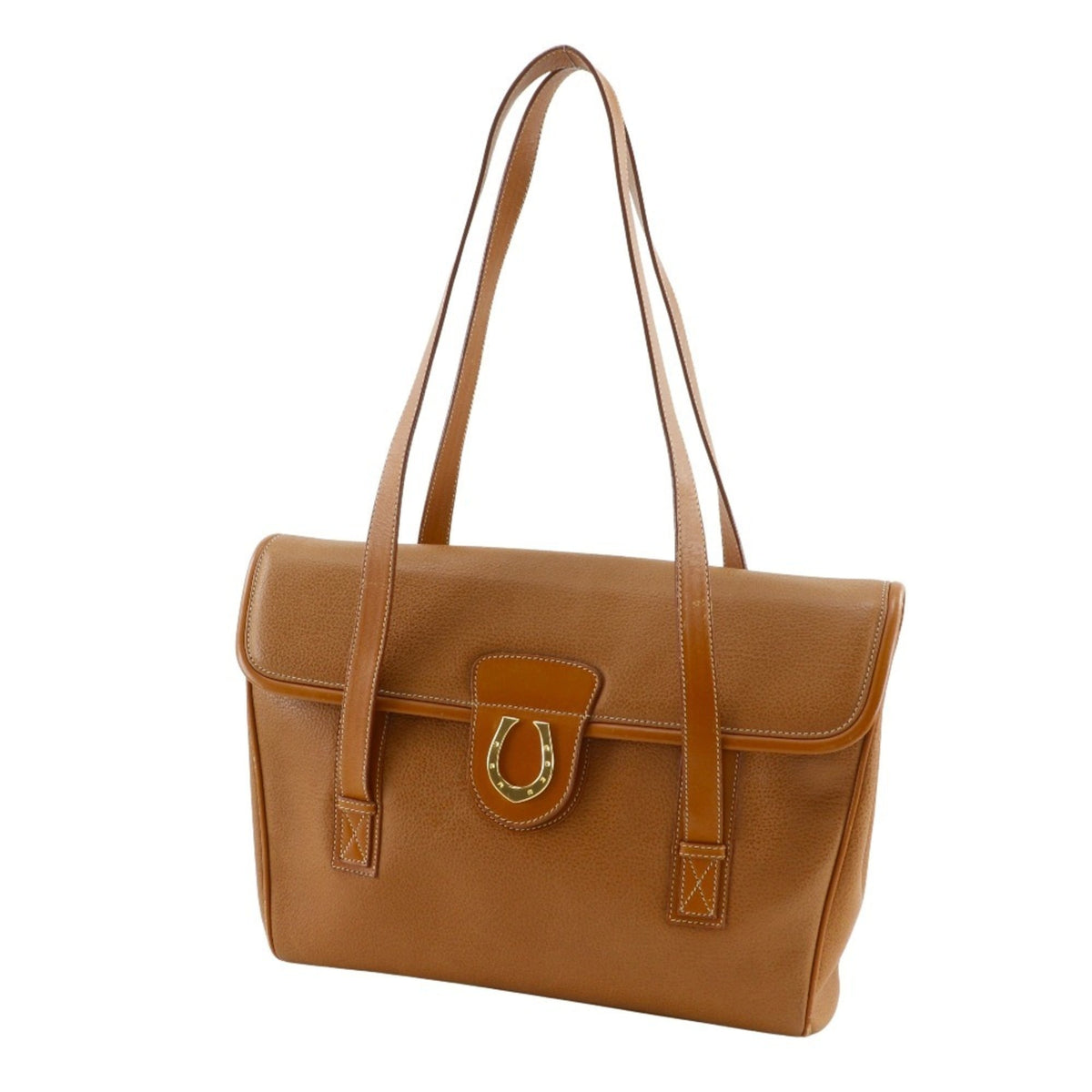 Gucci Brown Leather Tote Bag (Pre-Owned)