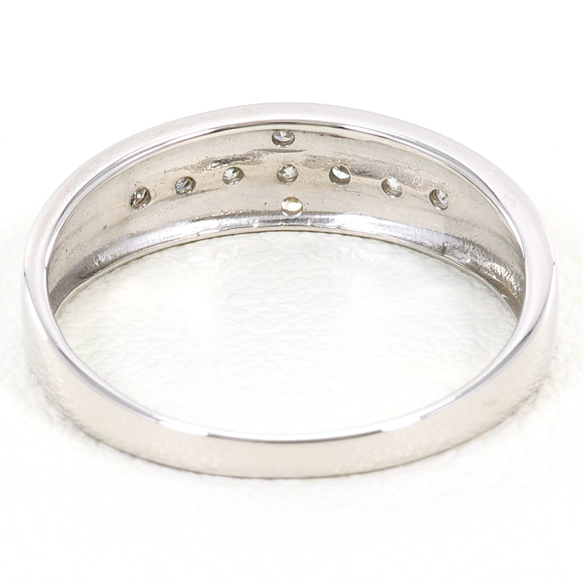 Unbranded White Gold White Gold (14K) Band Ring (Pre-Owned)