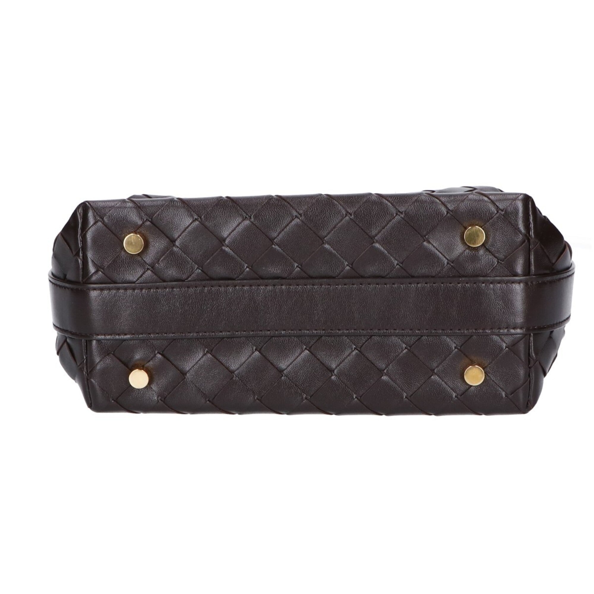 Bottega Veneta Leather Handbag Shoulder Bag (Pre-Owned)