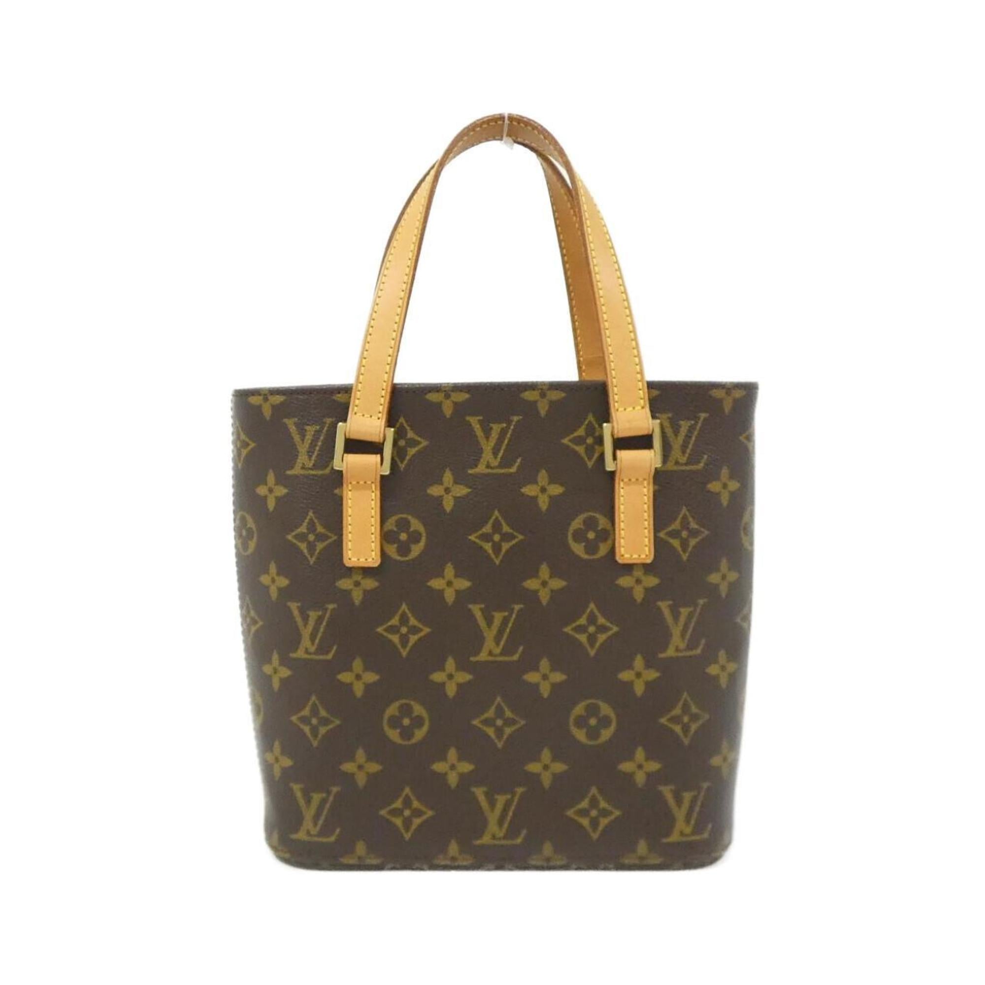 Louis Vuitton Brown Coated Canvas Handbag (Pre-Owned)