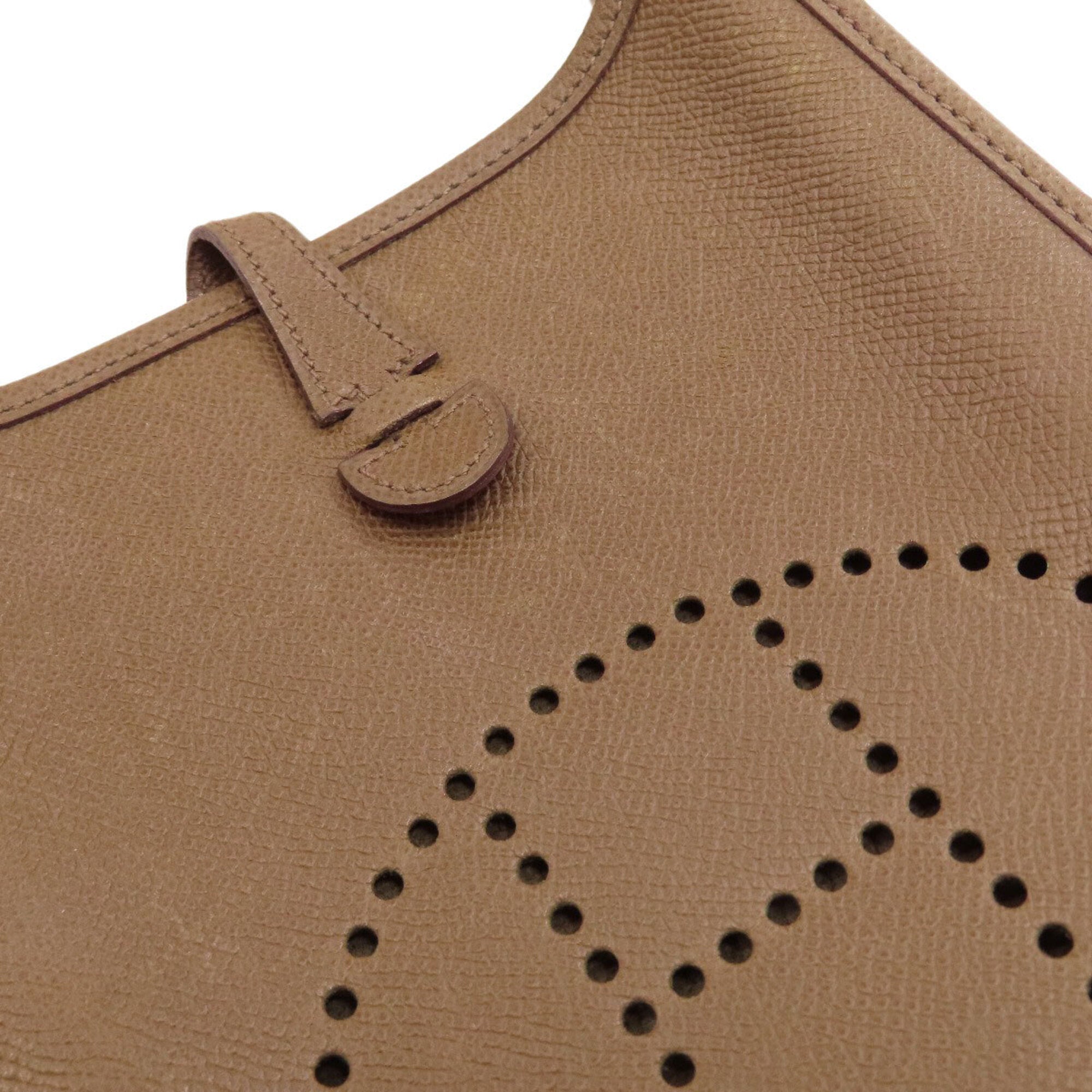 Hermes Brown Epsom Leather Shoulder Bag (Pre-Owned)