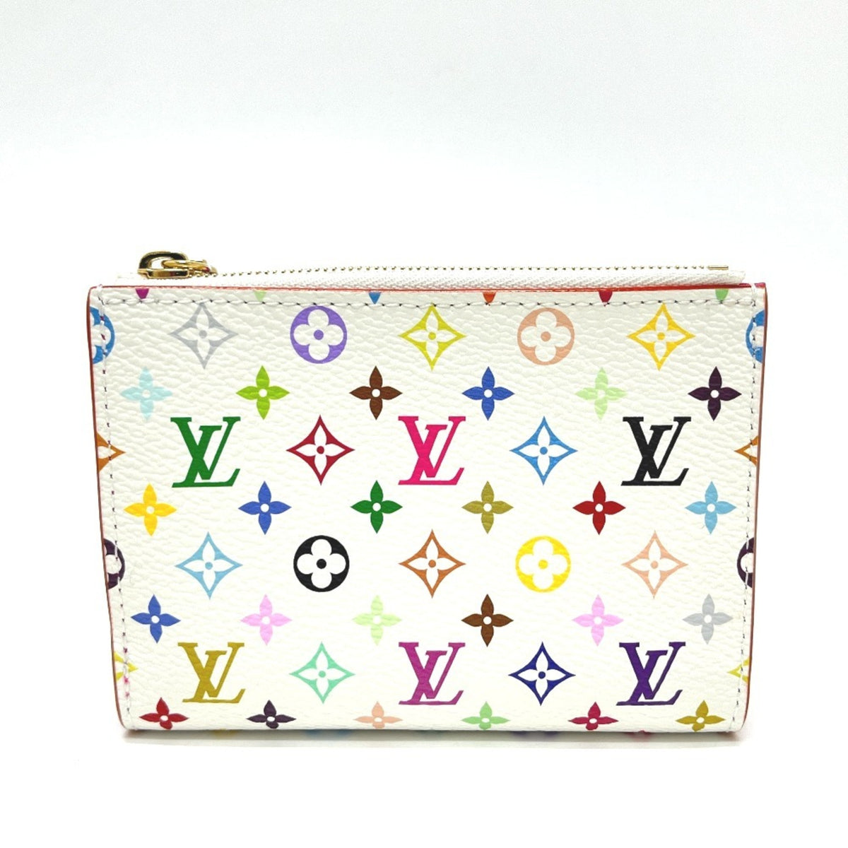Louis Vuitton Blanc Monogram Monogram Multicolore Wallet (Bi-Fold) (Pre-Owned)