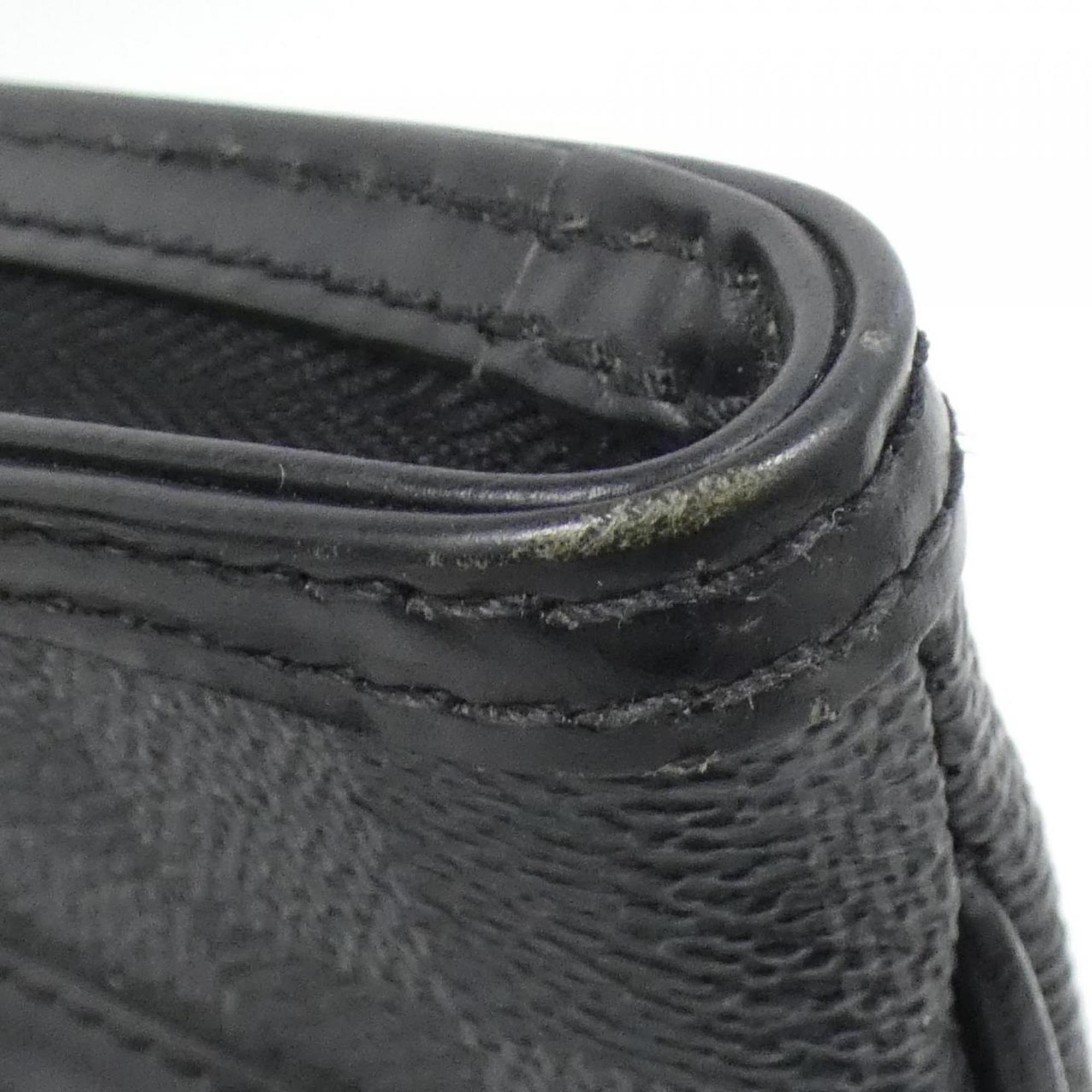 Louis Vuitton Graphite Coated Canvas Shoulder Bag (Pre-Owned)