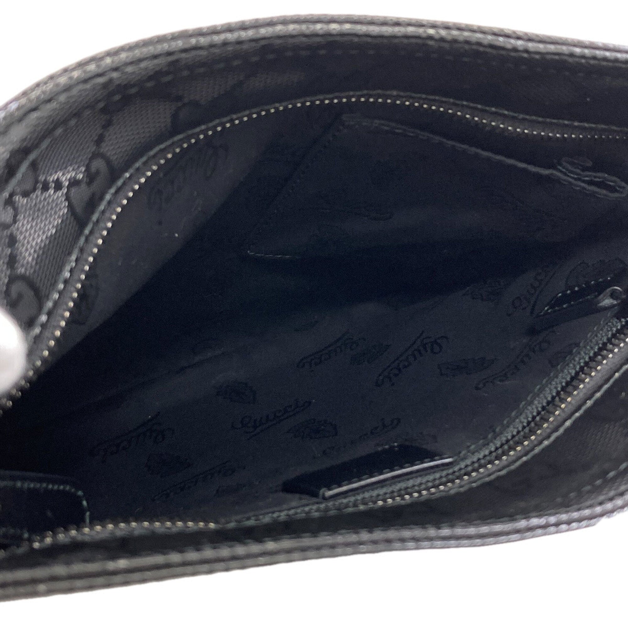 Gucci Black Pvc Shoulder Bag (Pre-Owned)
