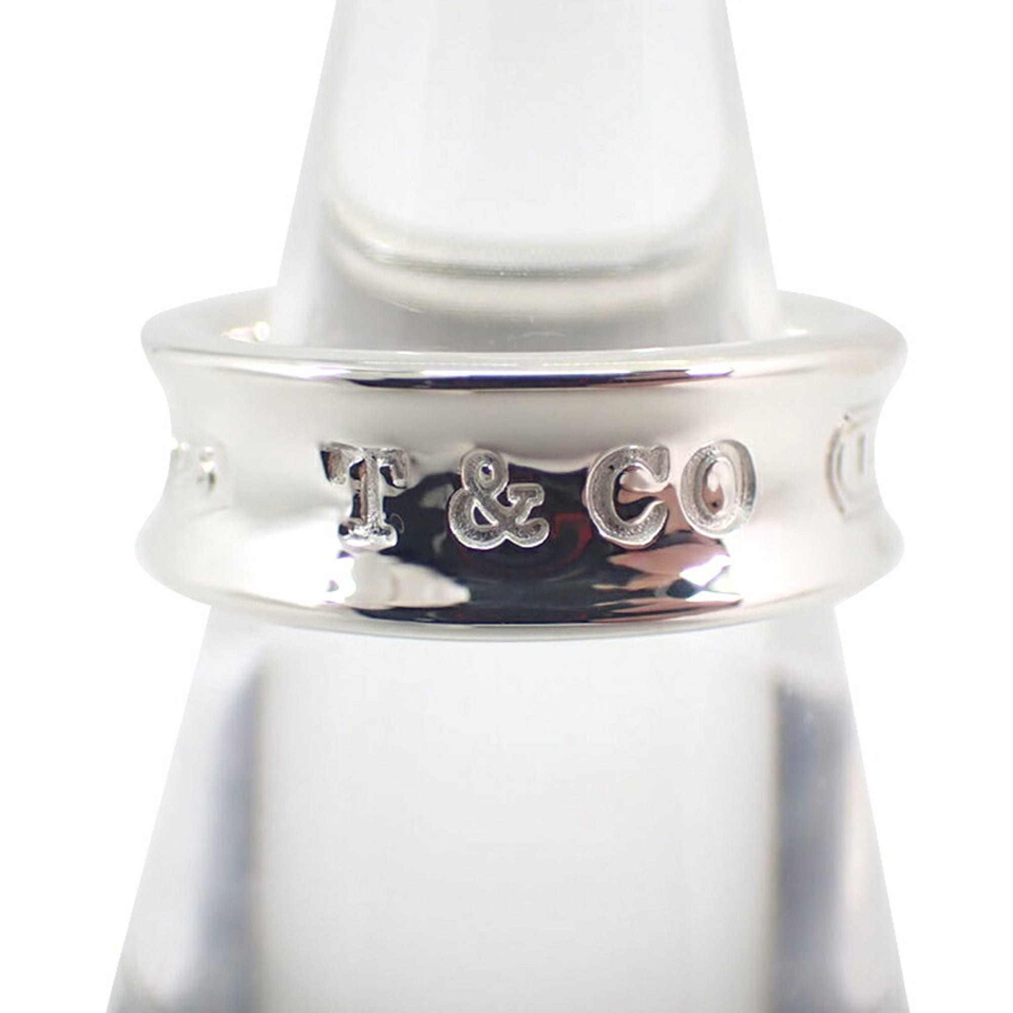 Tiffany Sterling Silver 925 Band Ring (Pre-Owned)