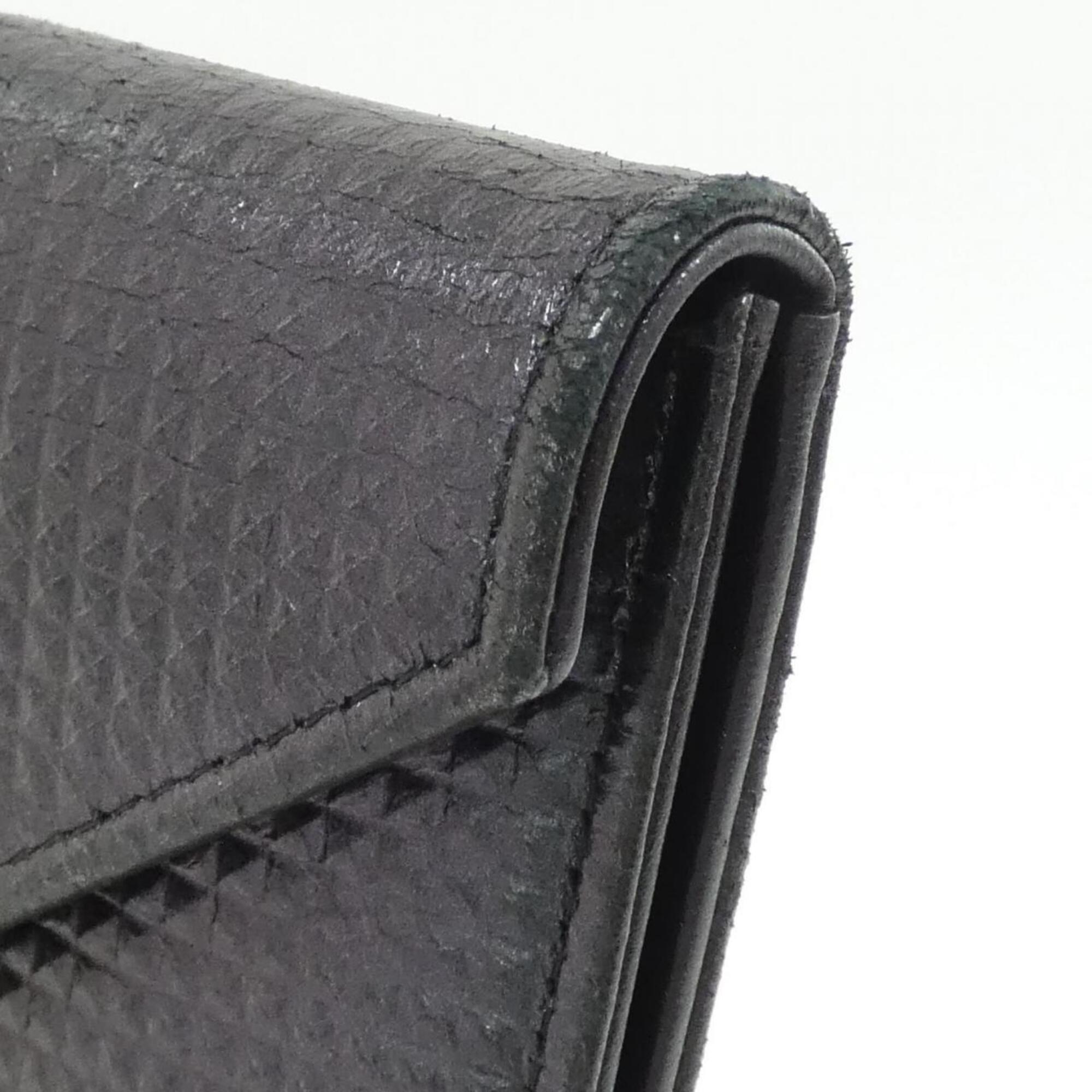 Chanel Black Leather Handbag (Pre-Owned)