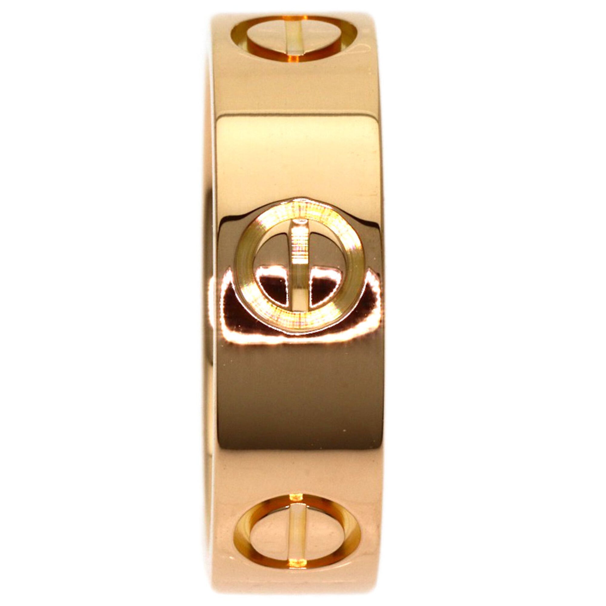 Cartier Love Pink Gold (18K) Band Ring (Pre-Owned)