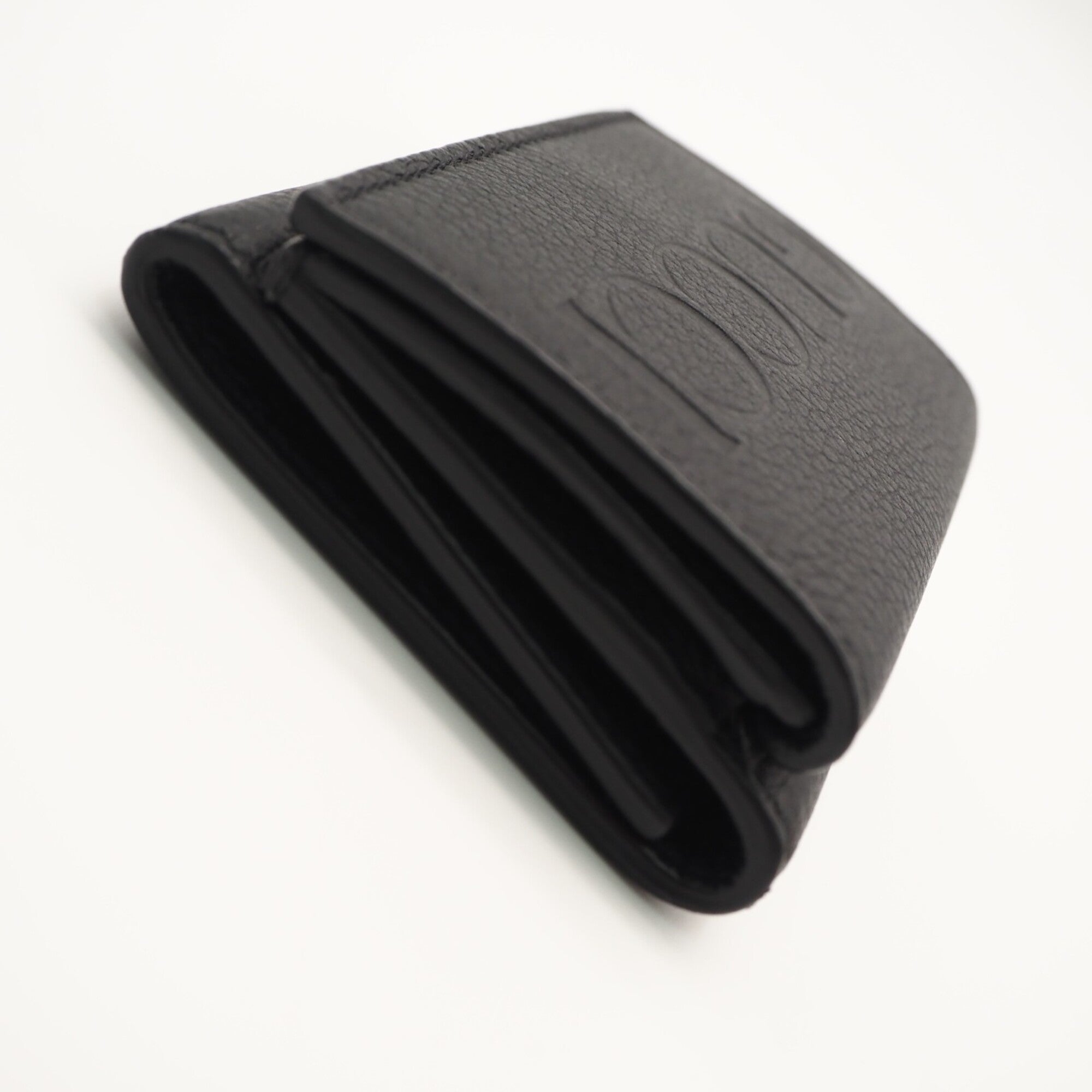 Gucci Black Leather Wallet (Tri-Fold) (Pre-Owned)