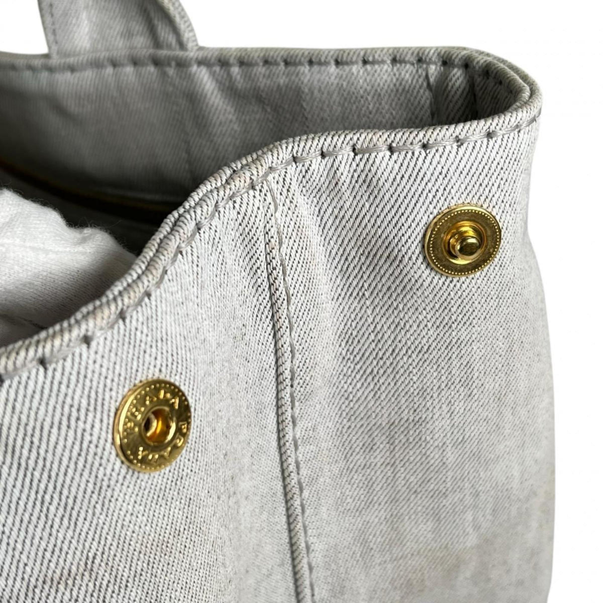 Prada Denim Tote Bag (Pre-Owned)