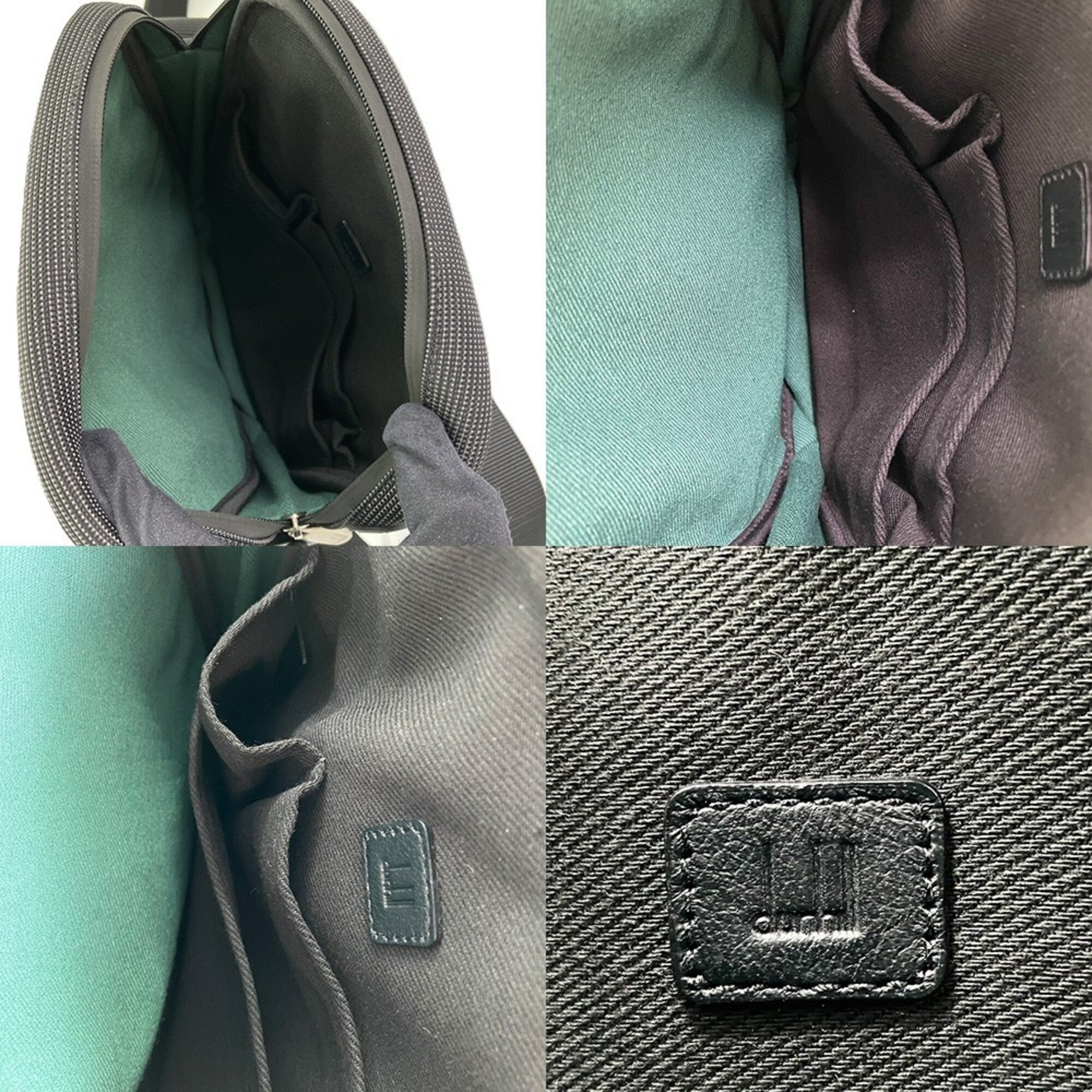 Dunhill Black Nylon Shoulder Bag (Pre-Owned)