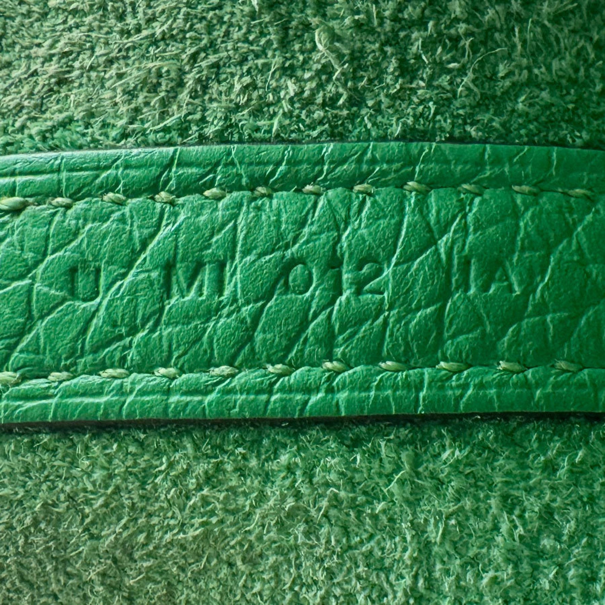Hermes Taurillon Clemence Leather Handbag (Pre-Owned)