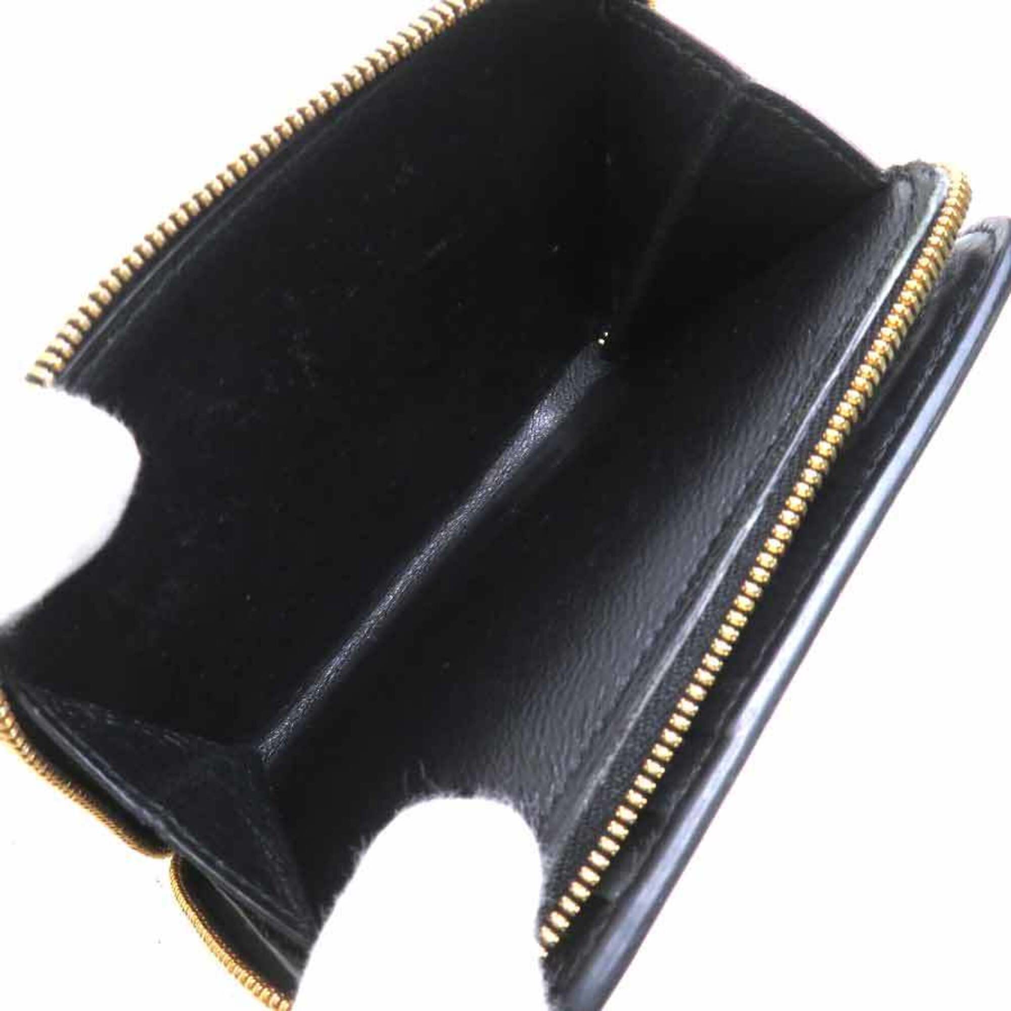 Balenciaga Black Leather Wallet (Bi-Fold) (Pre-Owned)