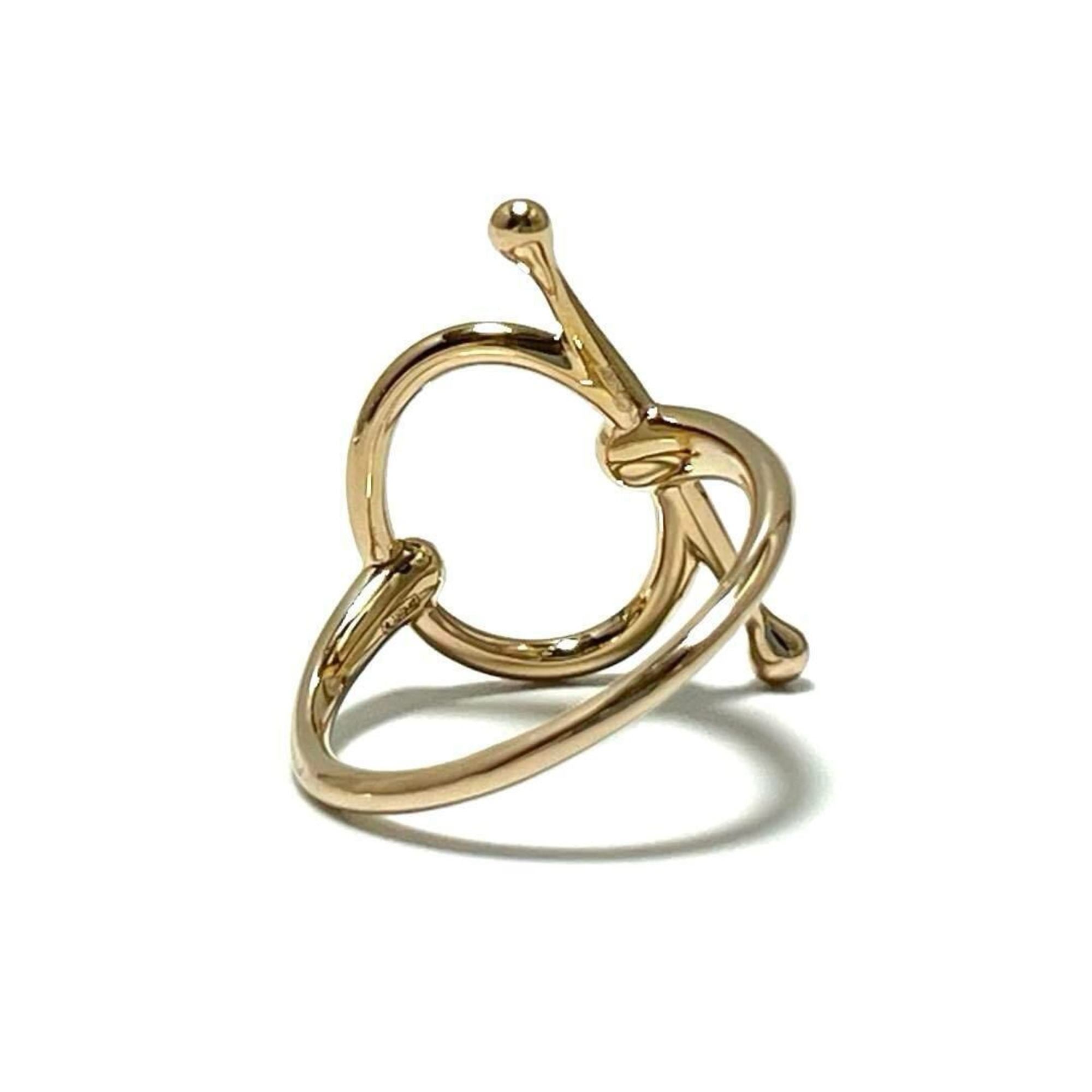 Hermes Pink Gold Pink Gold (18K) Band Ring (Pre-Owned)