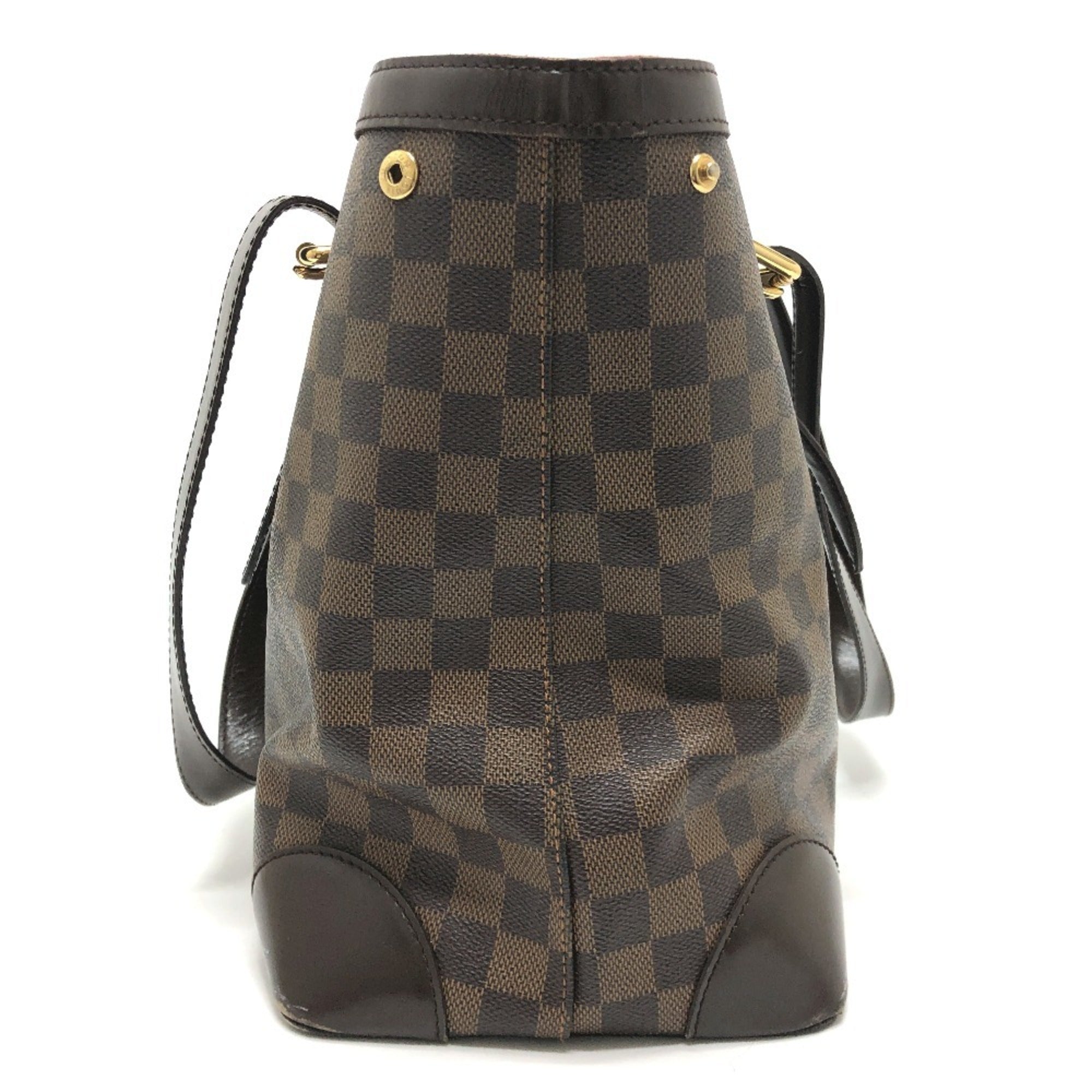 Louis Vuitton Brown Damier Canvas Shoulder Bag Tote Bag (Pre-Owned)