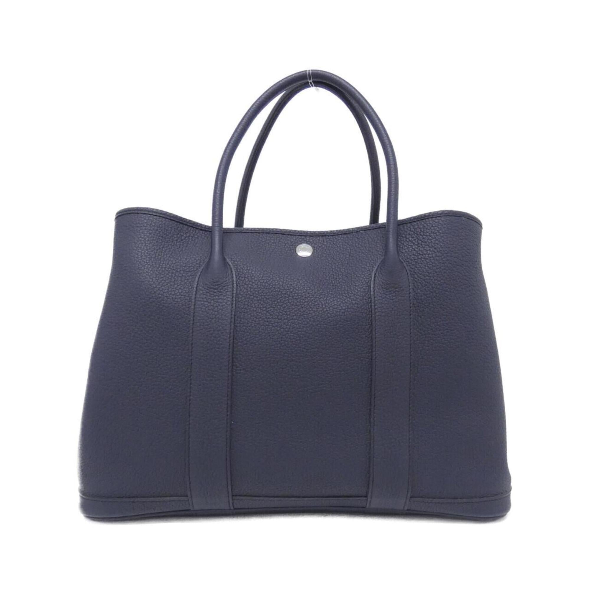 Hermes Blue Indigo Negonda Leather Handbag (Pre-Owned)
