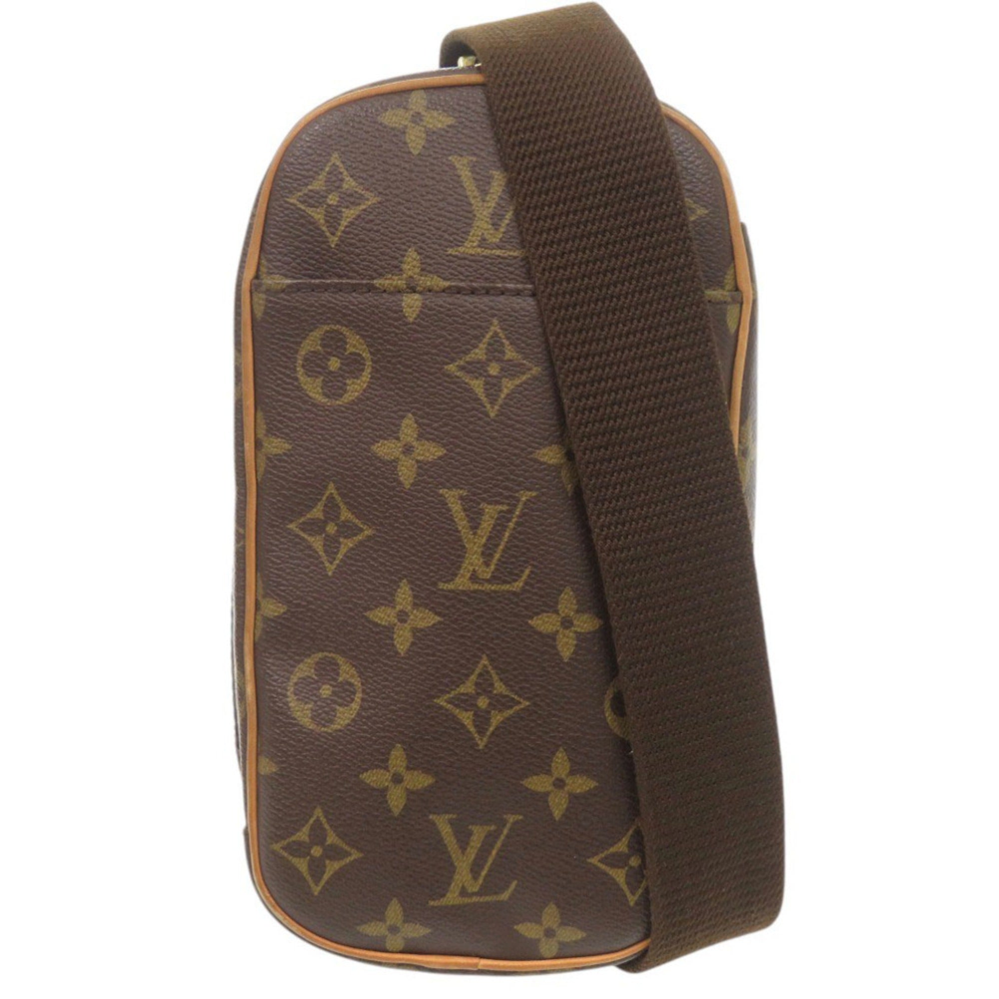 Louis Vuitton Brown Monogram Monogram Pochette Sling Bag (Pre-Owned)