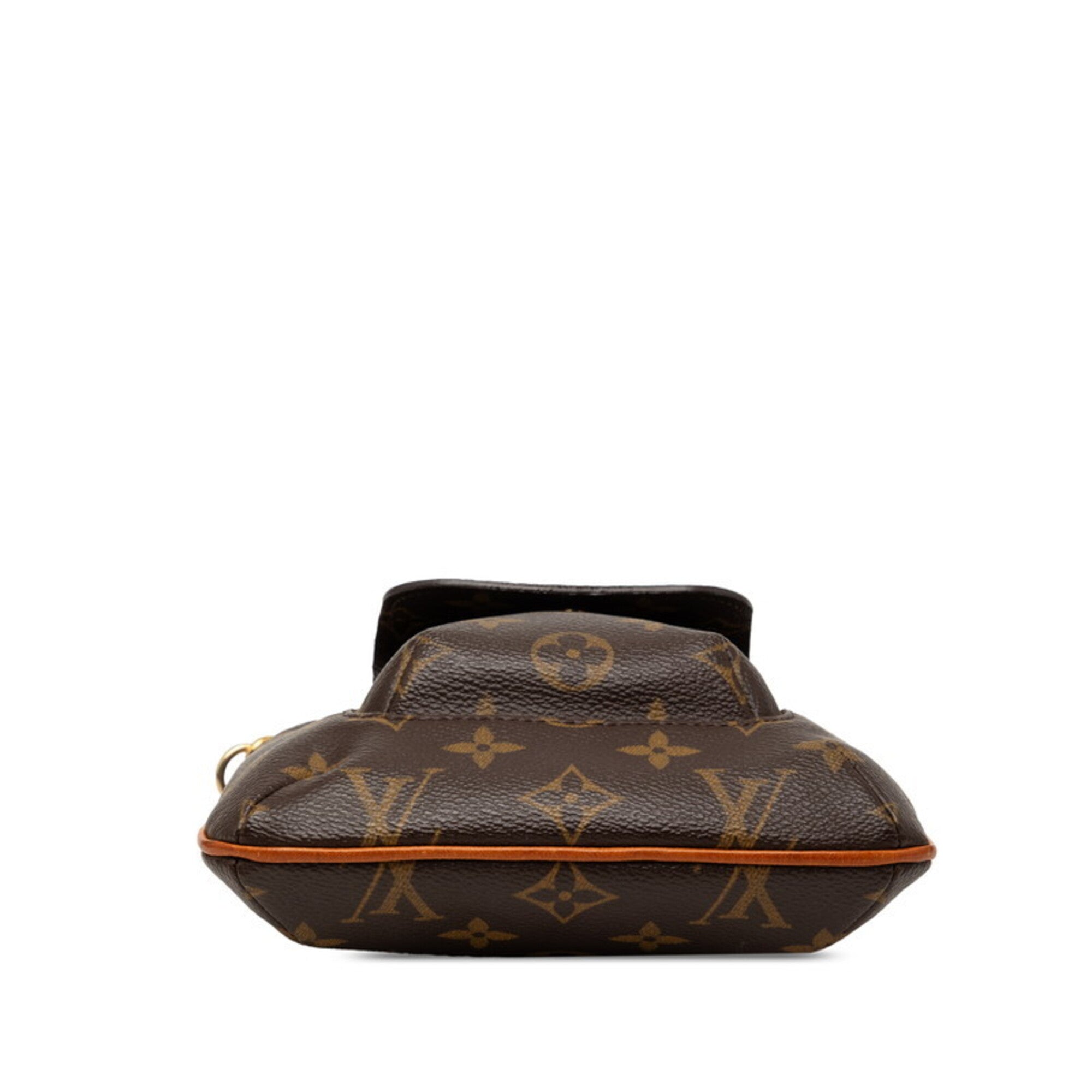 Louis Vuitton Brown Pvc Leather Pouch (Pre-Owned)
