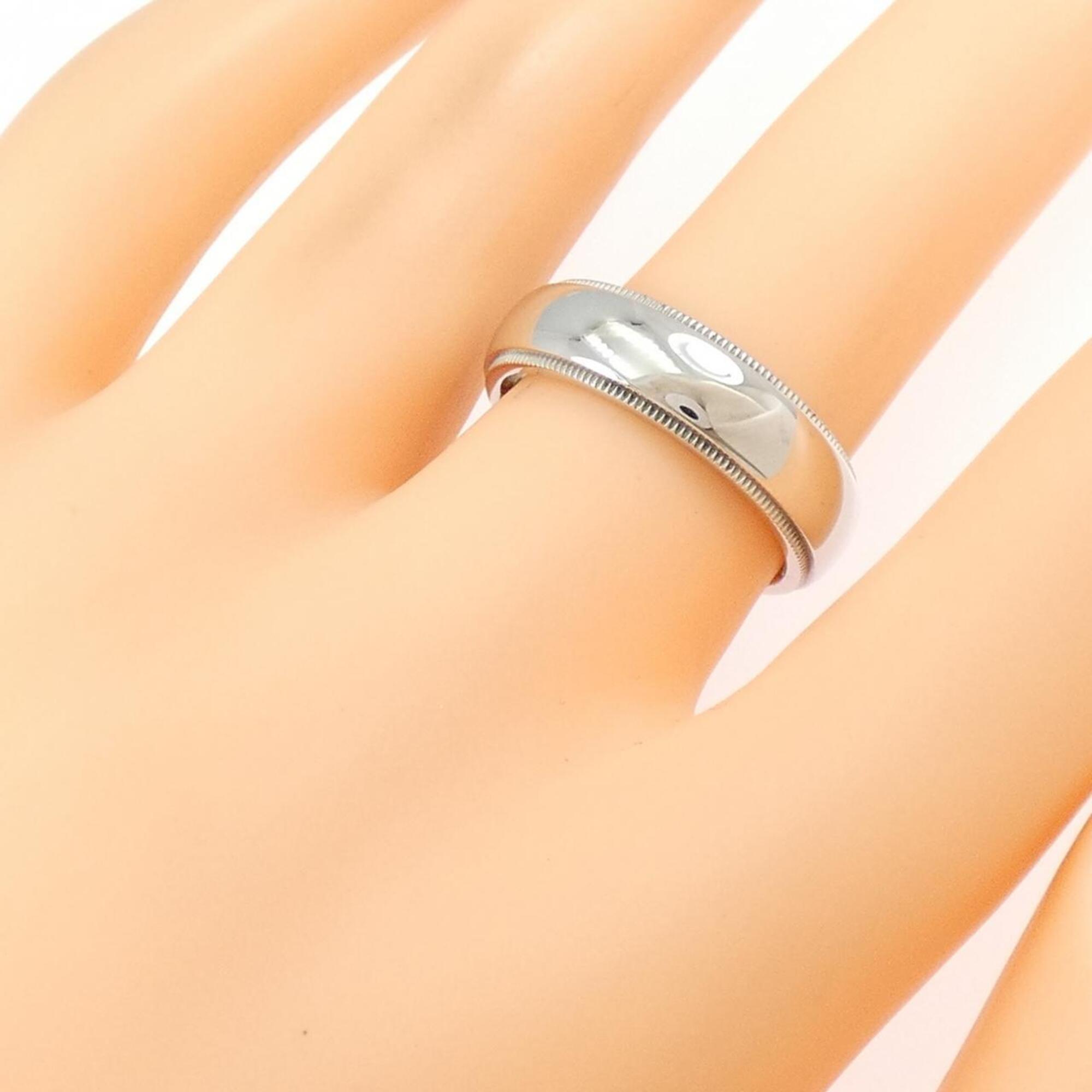 Tiffany Platinum 950 Band Ring (Pre-Owned)