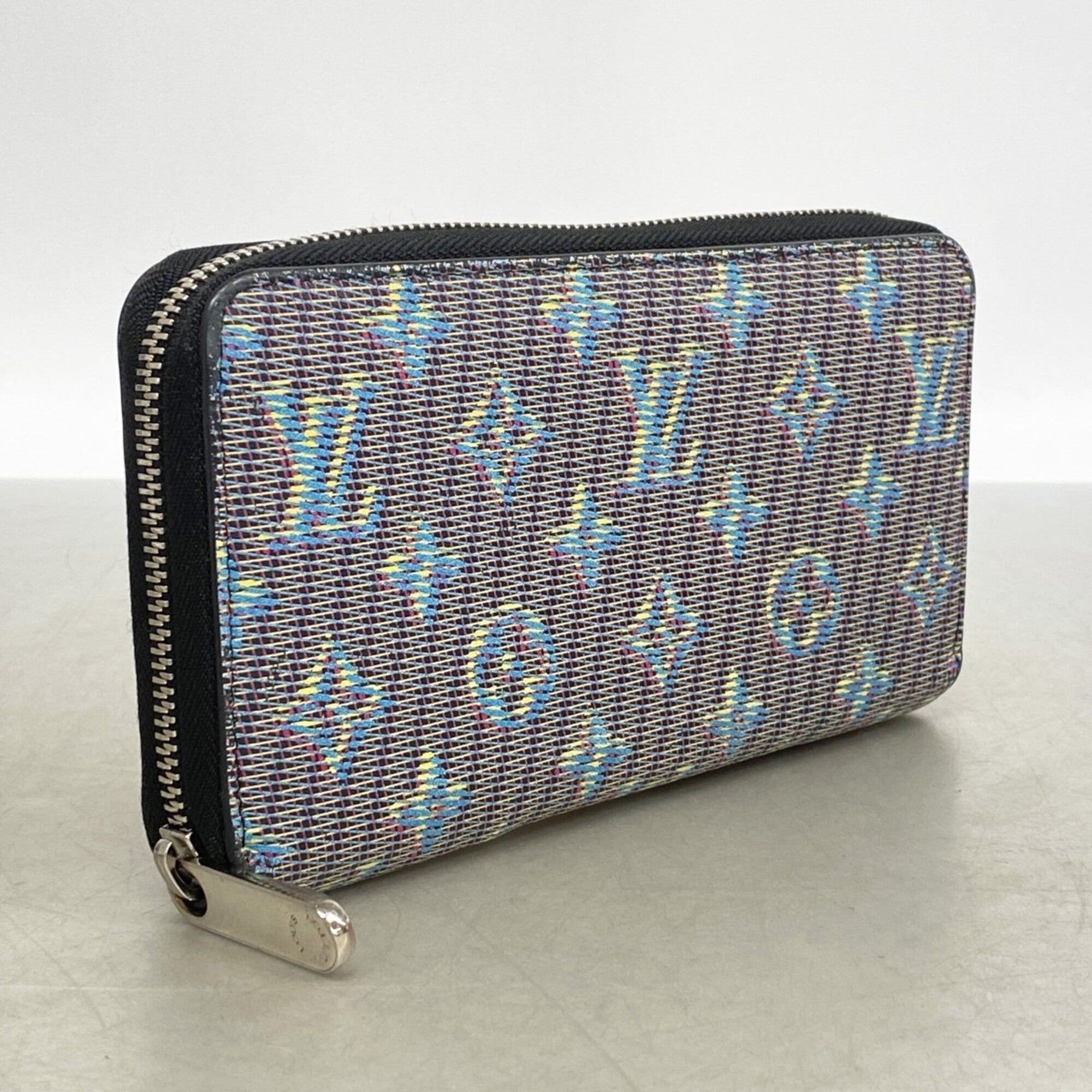 Louis Vuitton Blue Long Wallet (Bi-Fold) (Pre-Owned)