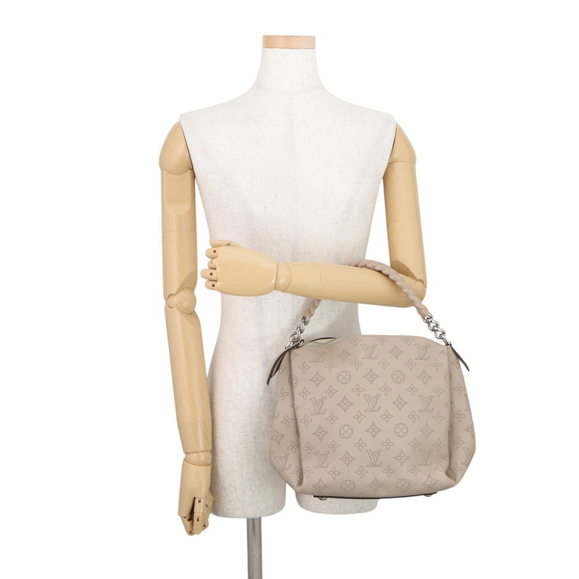 Louis Vuitton Galle Mahina Leather Handbag Shoulder Bag (Pre-Owned)